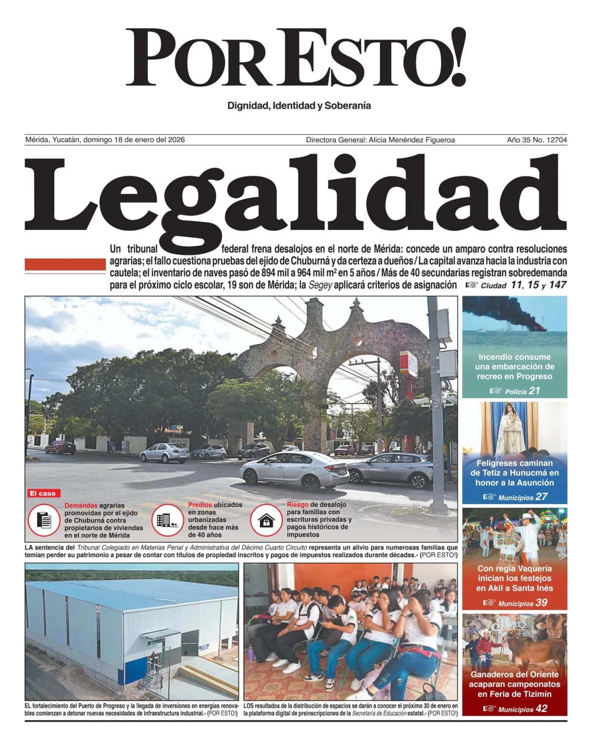 Portada de Por Esto (merida, Yucatan)