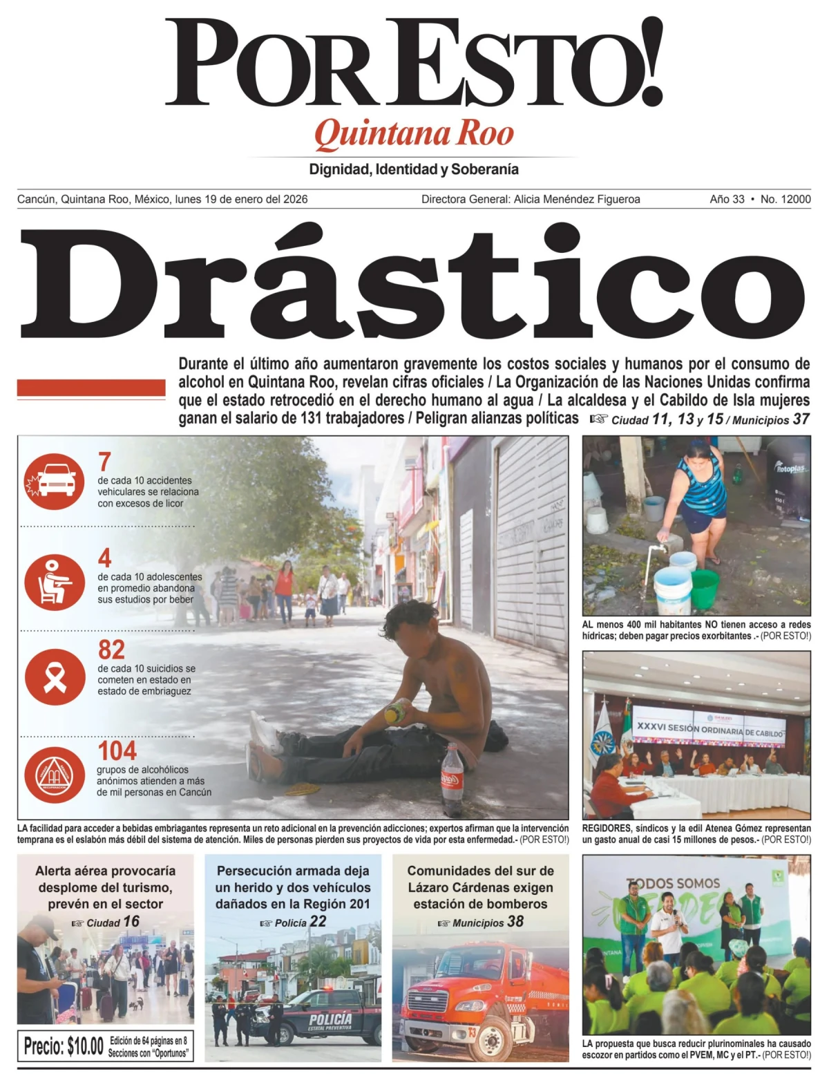Portada de Por Esto (quintana Roo Cancun)