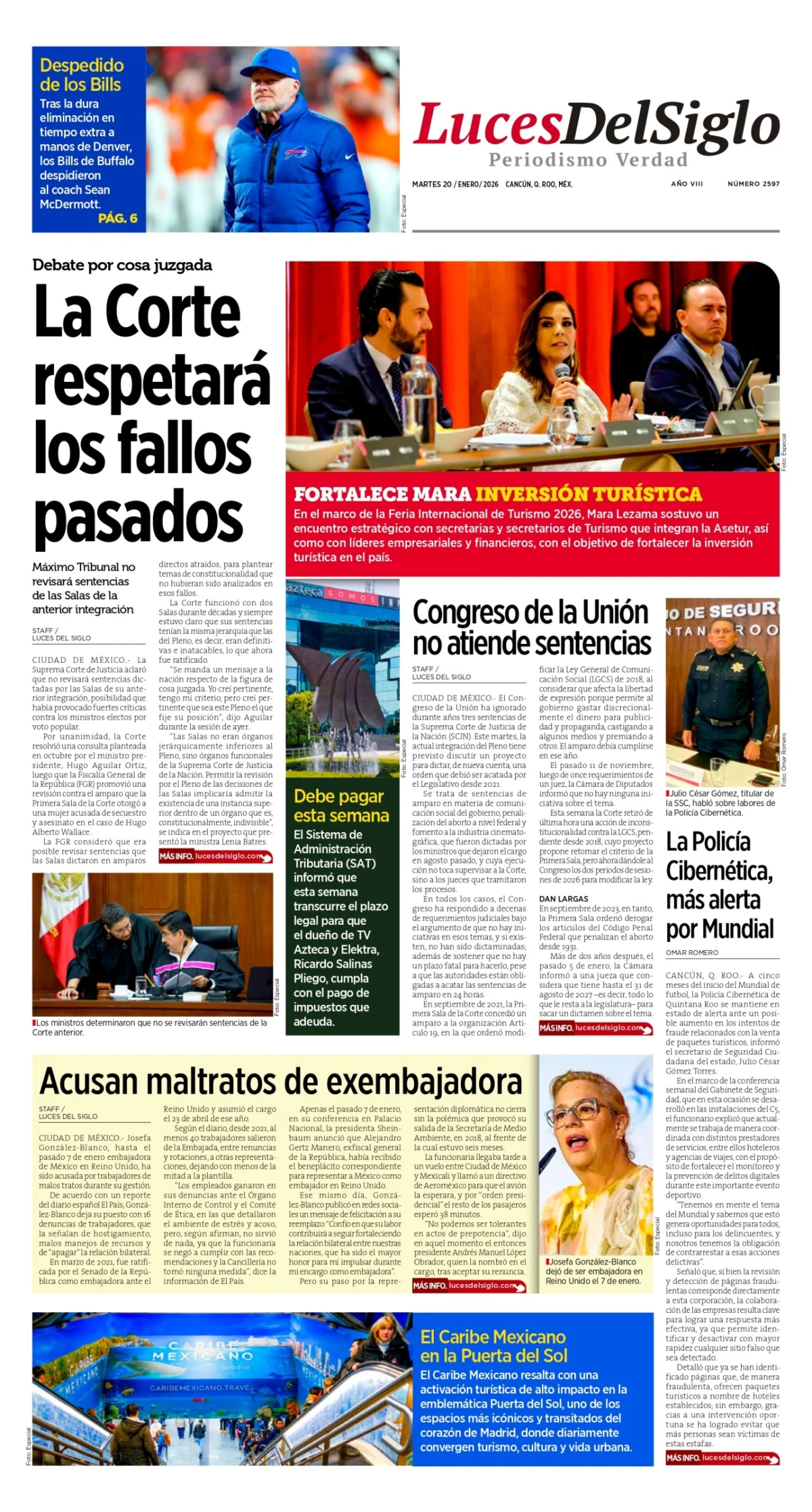 Portada de Luces del Siglo