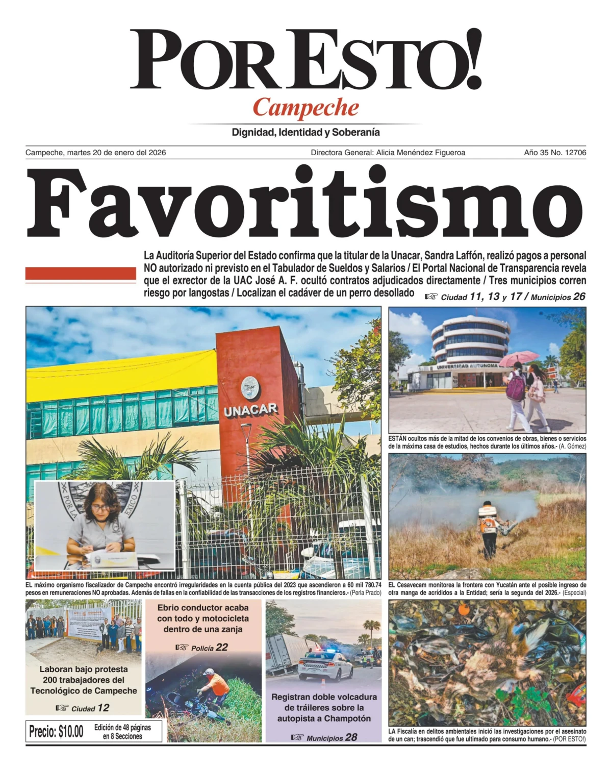 Portada de Por Esto (campeche)