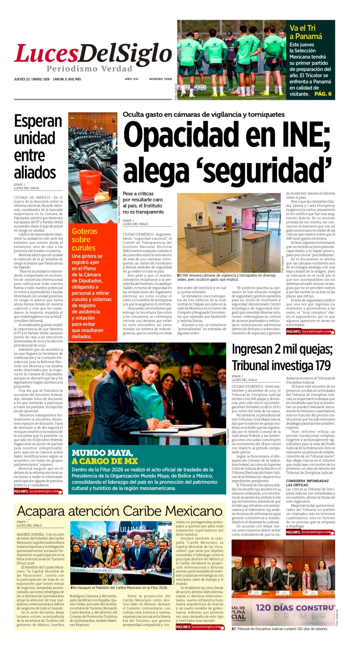 Portada de Luces del Siglo