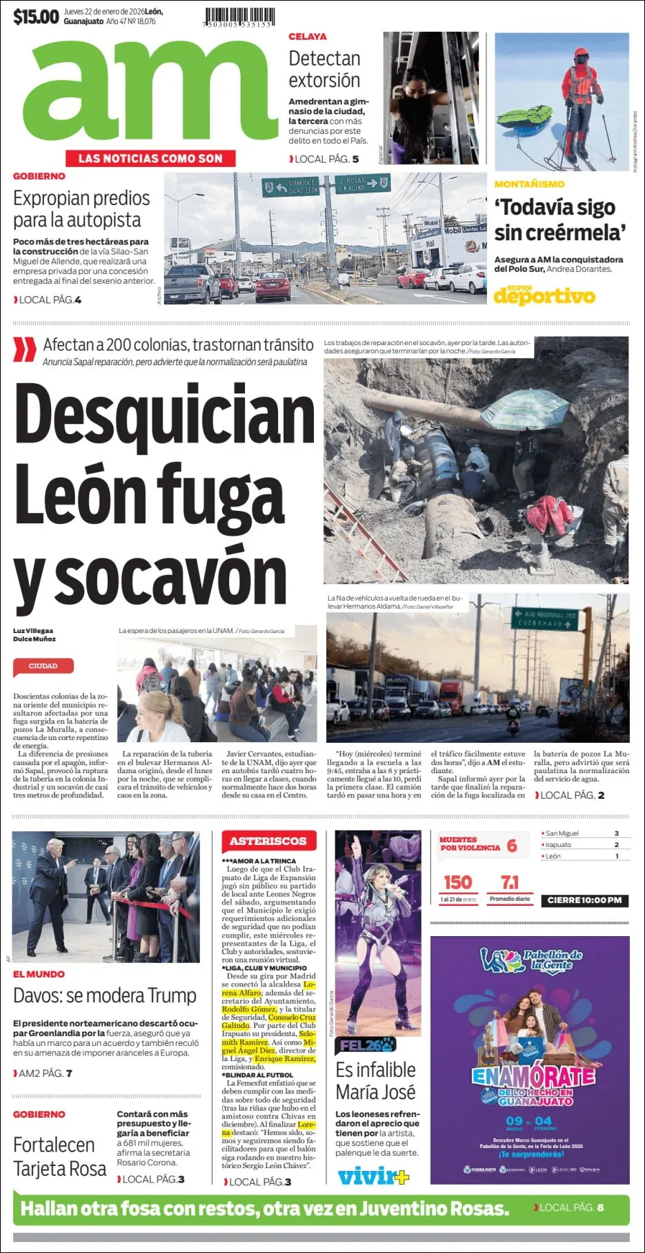 Portada de Am Corredor Industrial del jueves, 22 de enero de 2026