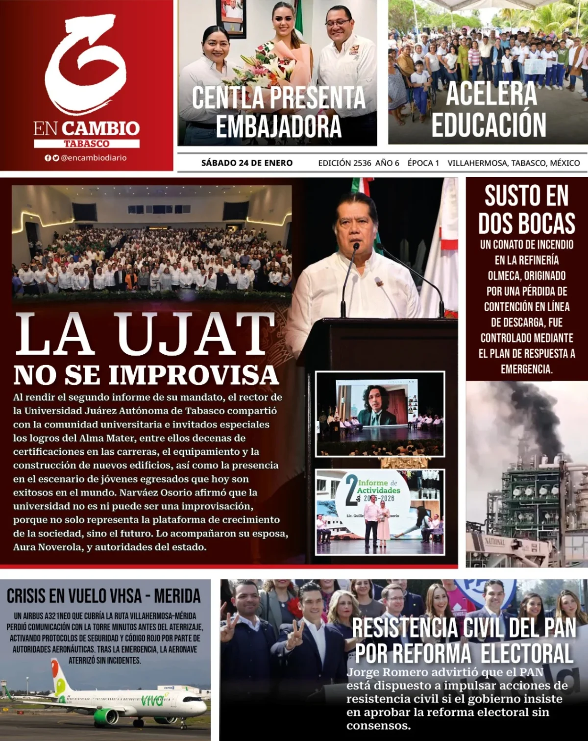 Portada de En Cambio - Tabasco (portada)