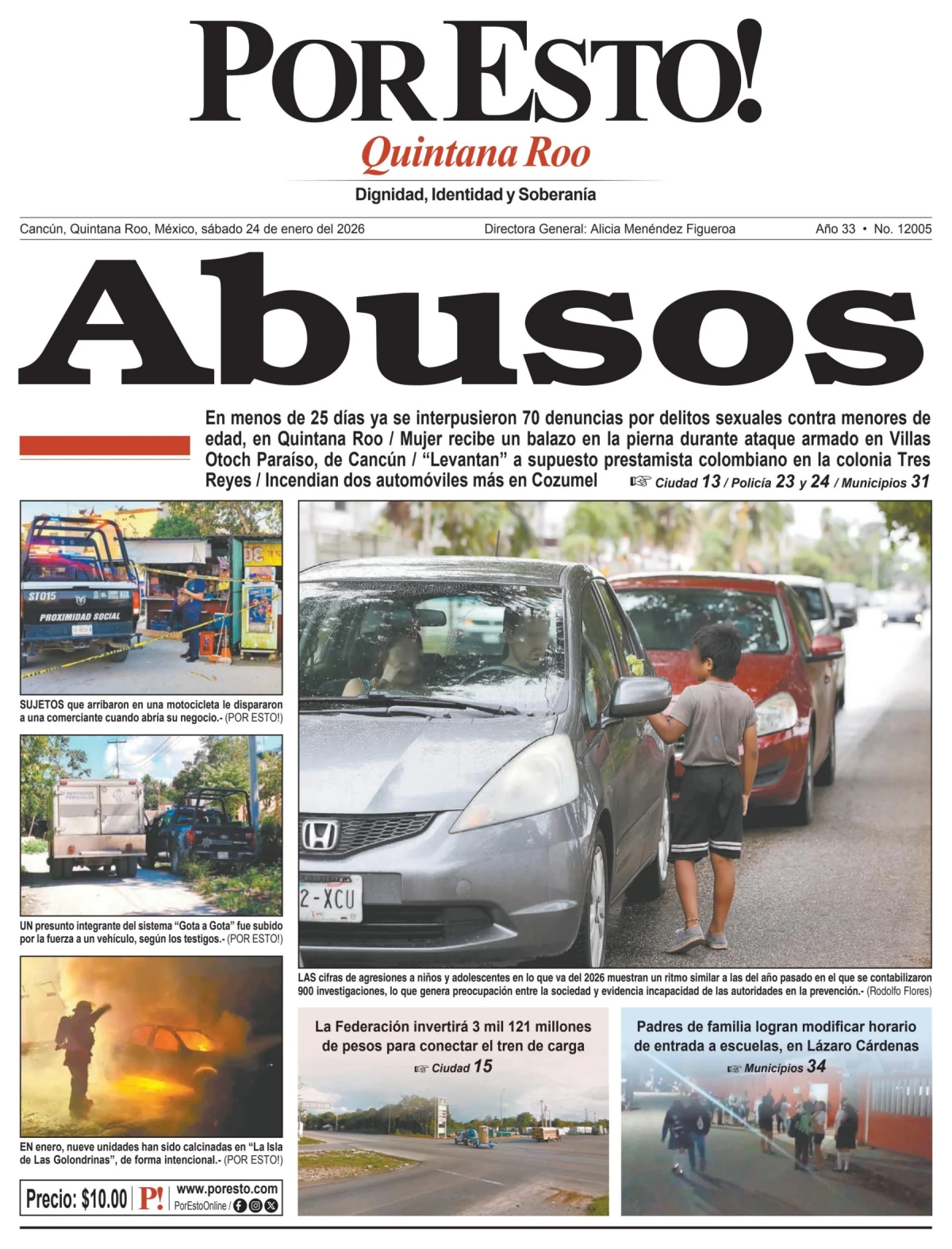 Portada de Por Esto (quintana Roo Cancun)