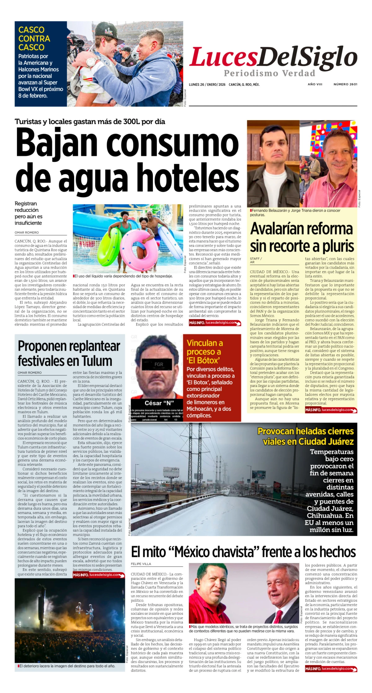 Portada de Luces del Siglo