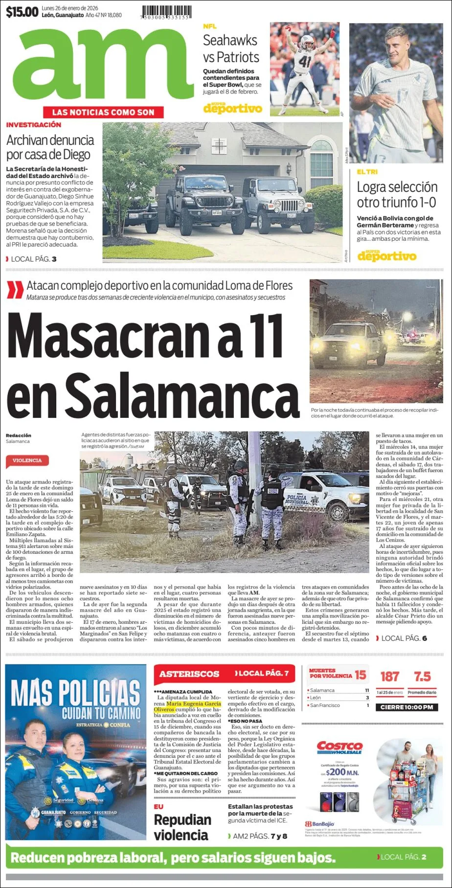 Portada de Am Corredor Industrial del lunes, 26 de enero de 2026