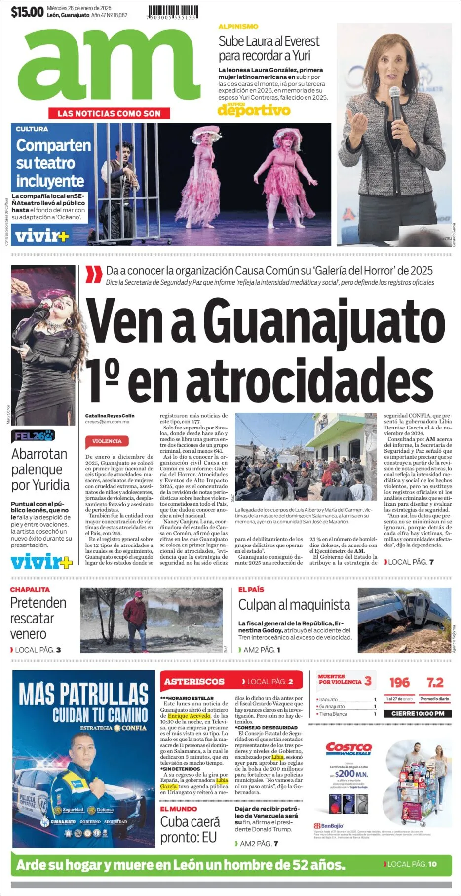 Portada de Am Corredor Industrial del miércoles, 28 de enero de 2026