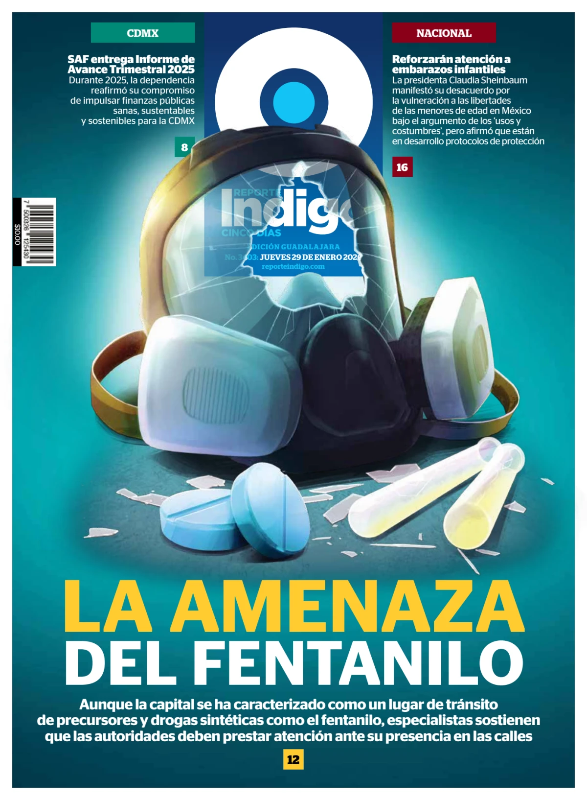 Portada de Reporte Indigo Guadalajara del jueves, 29 de enero de 2026