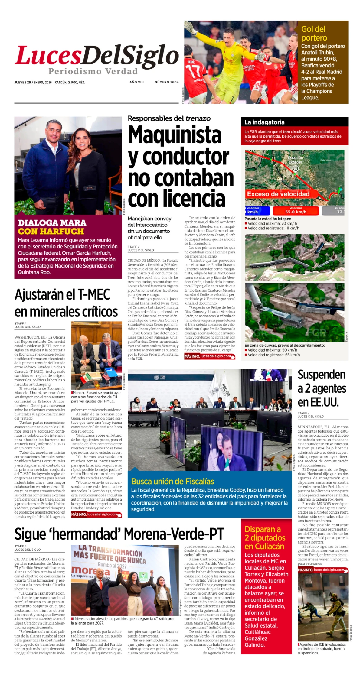Portada de Luces del Siglo
