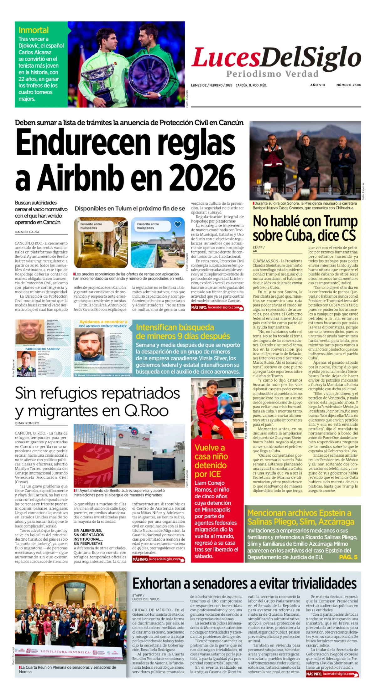 Portada de Luces del Siglo