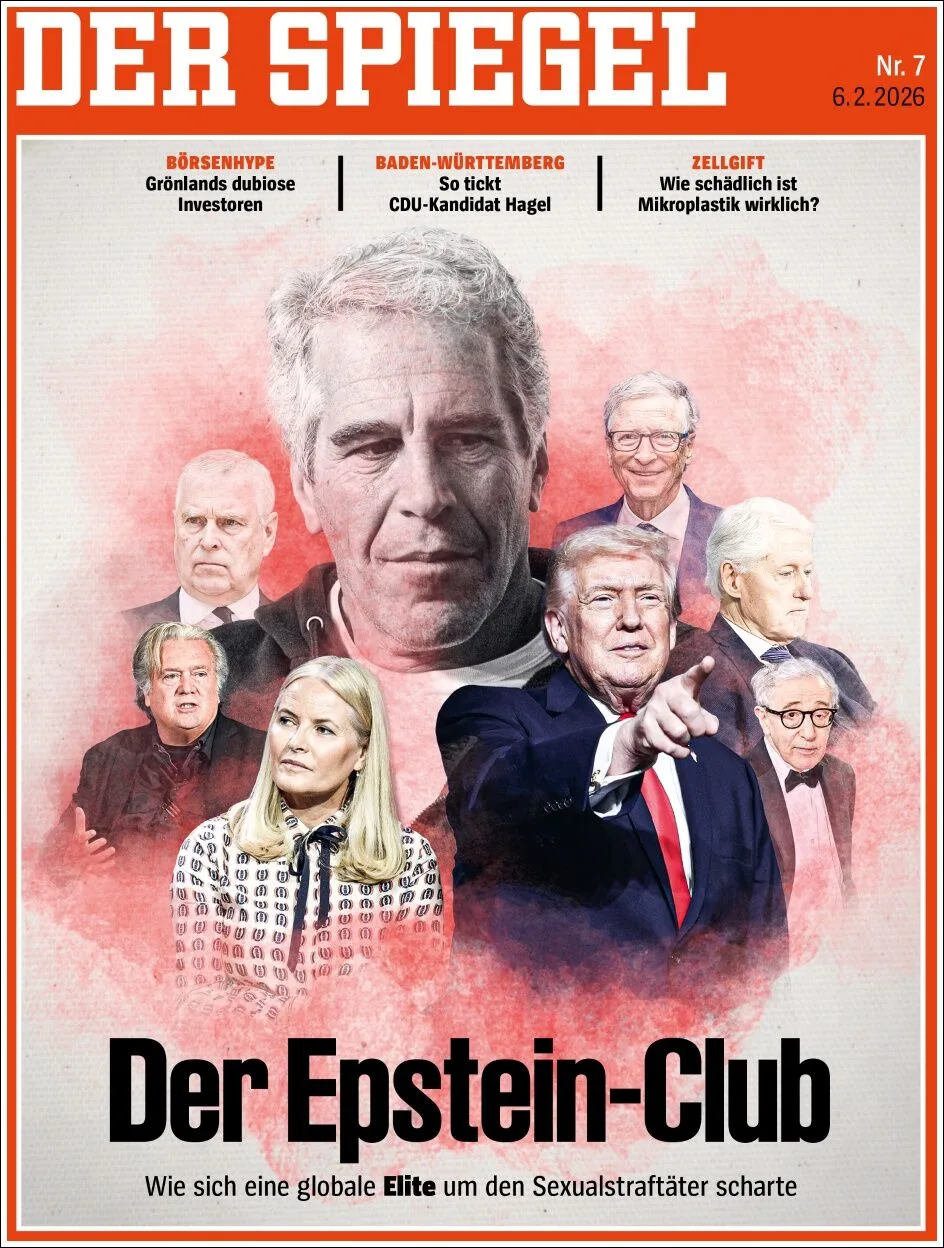 Portada de Der Spiegel del 2026-02-06