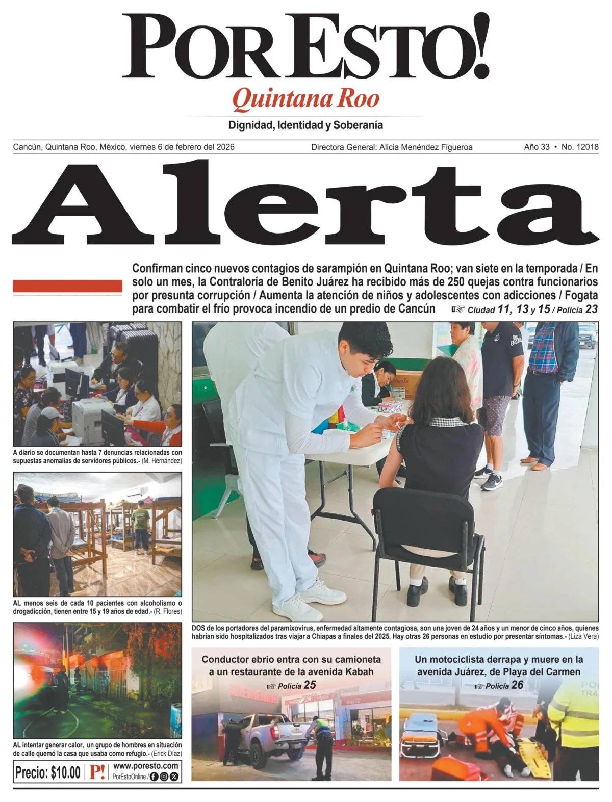 Portada de Por Esto (quintana Roo Cancun)