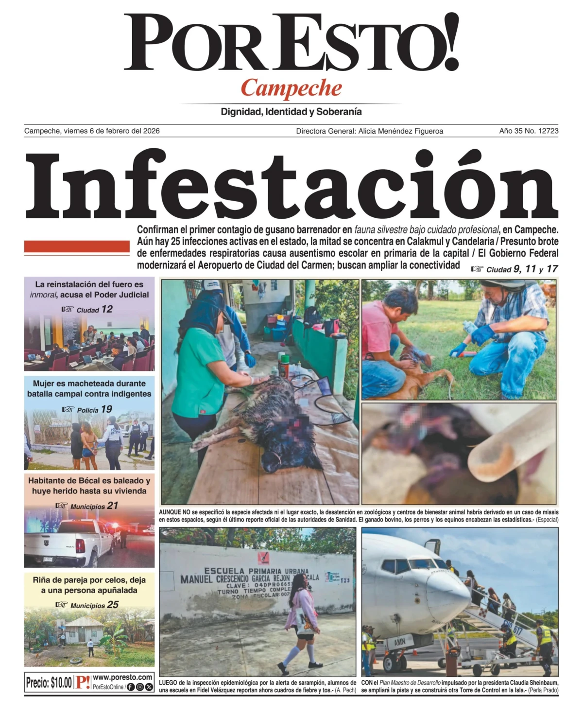 Portada de Por Esto (campeche)