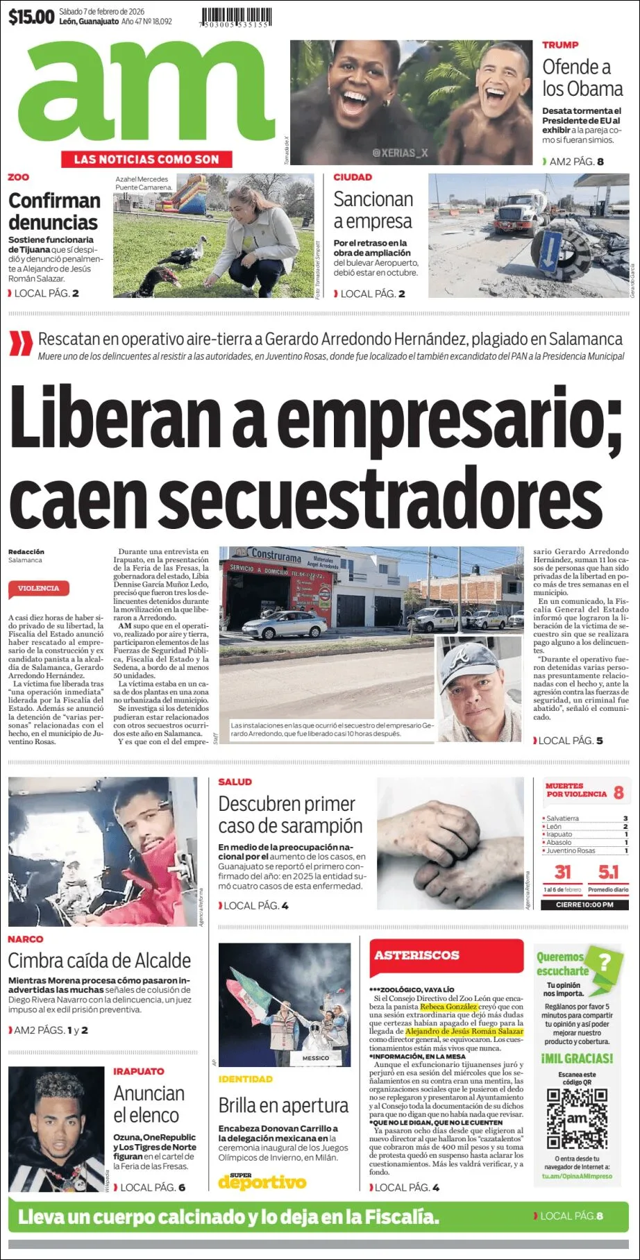Portada de Am Corredor Industrial del sábado, 7 de febrero de 2026