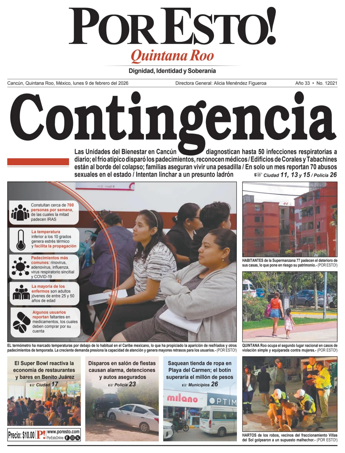 Portada de Por Esto (quintana Roo Cancun)
