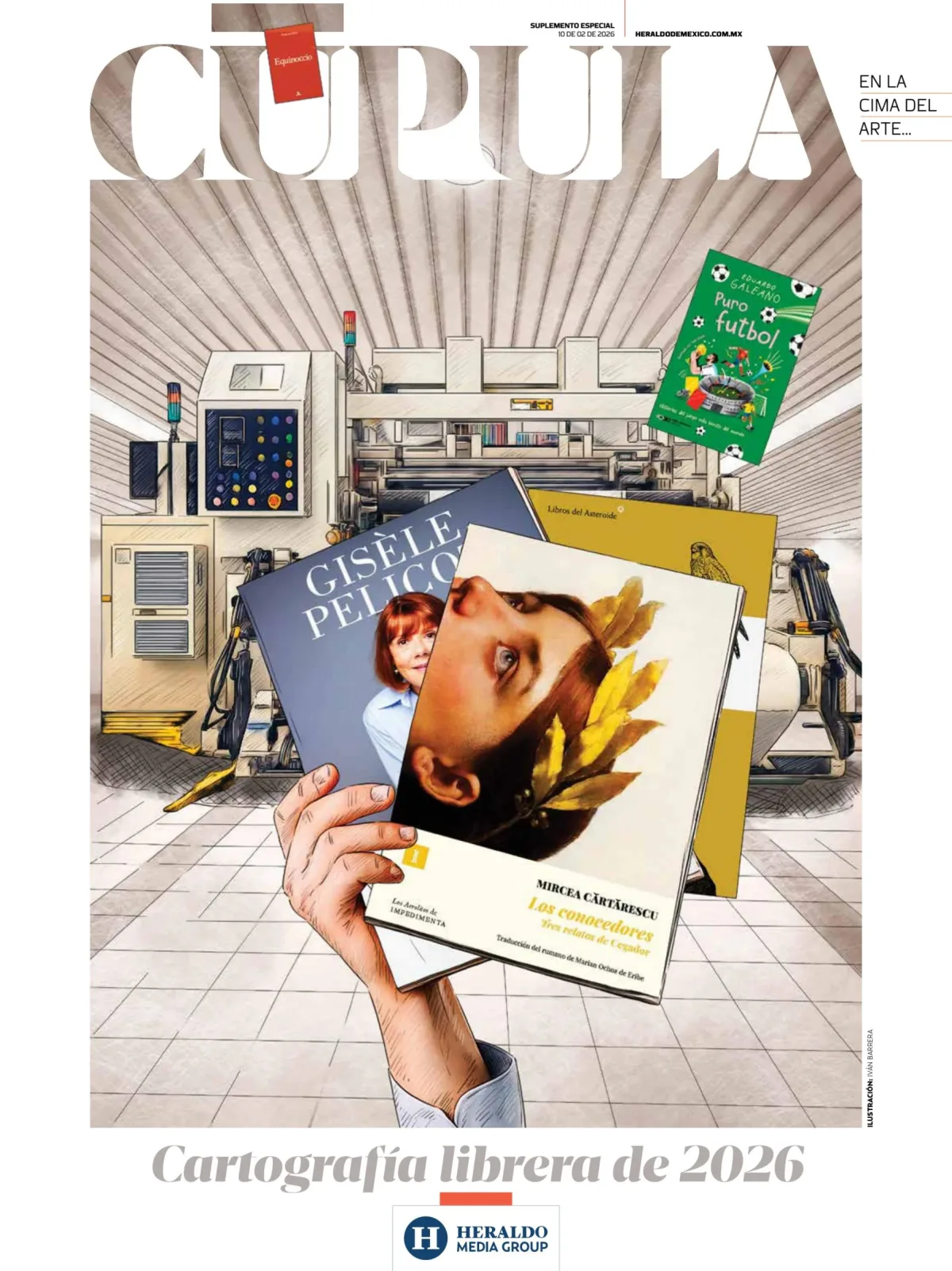 Portada de Heraldo Media Group del martes, 10 de febrero de 2026