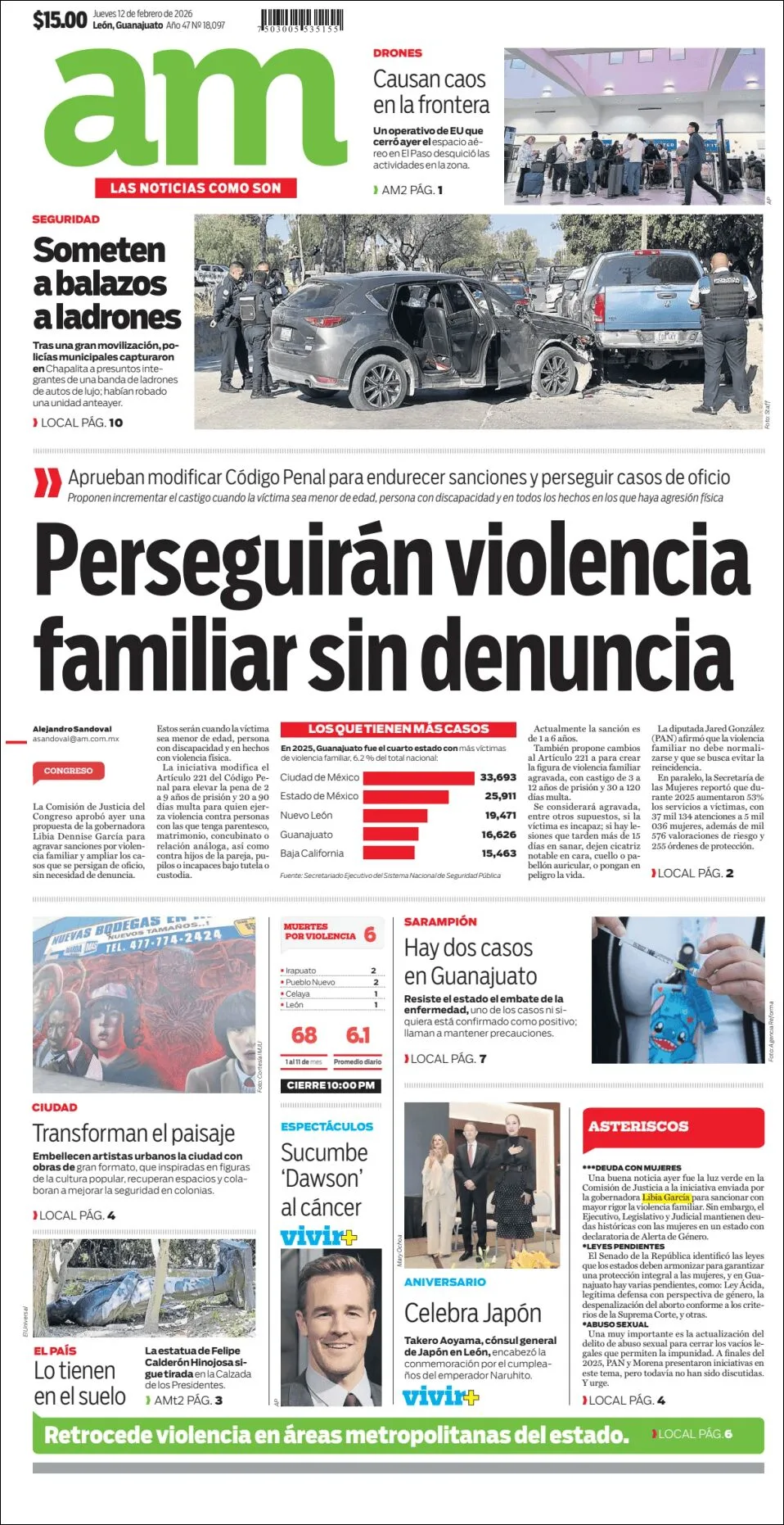 Portada de Am Corredor Industrial del jueves, 12 de febrero de 2026
