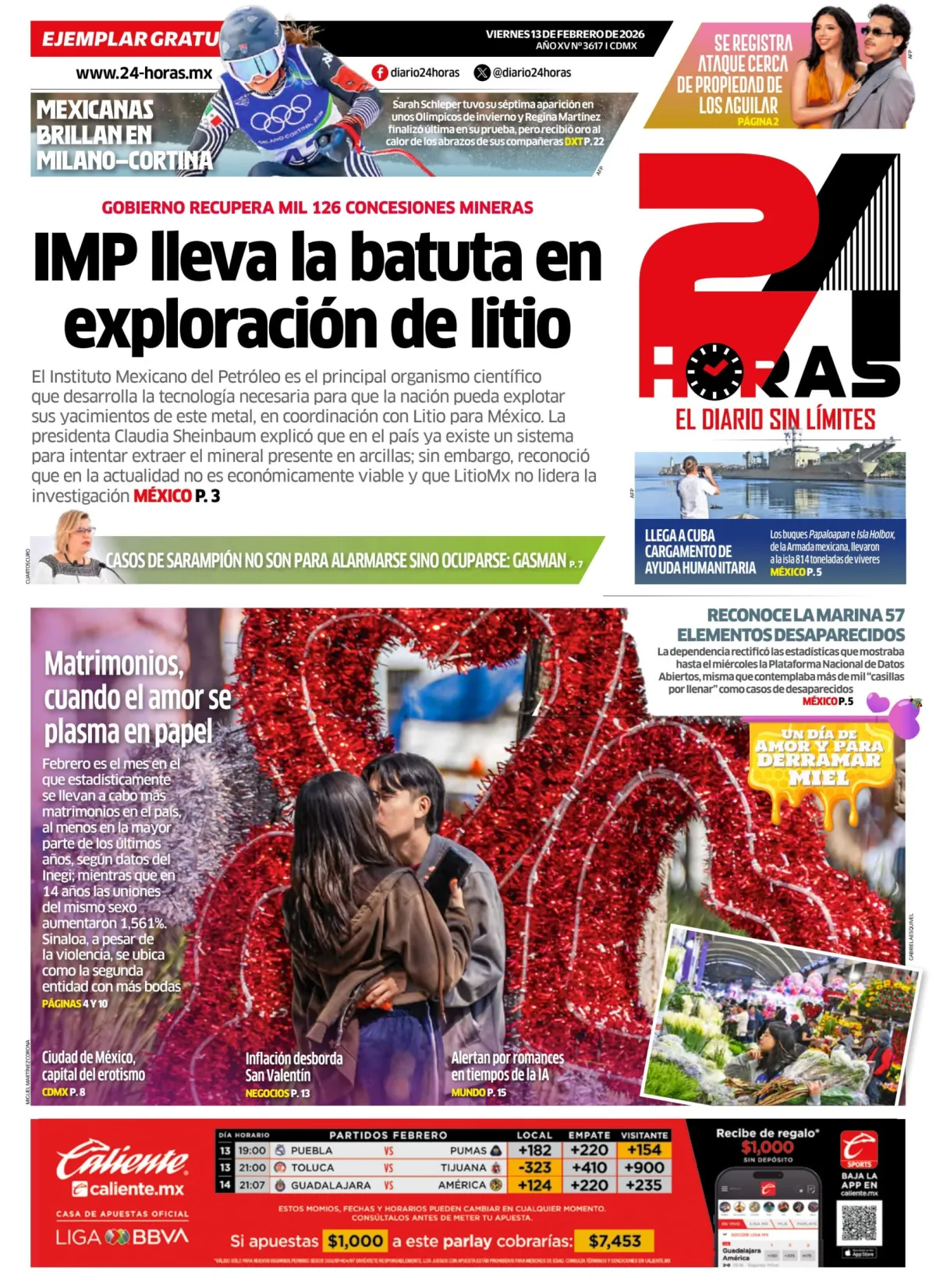 Portada de 24 Horas