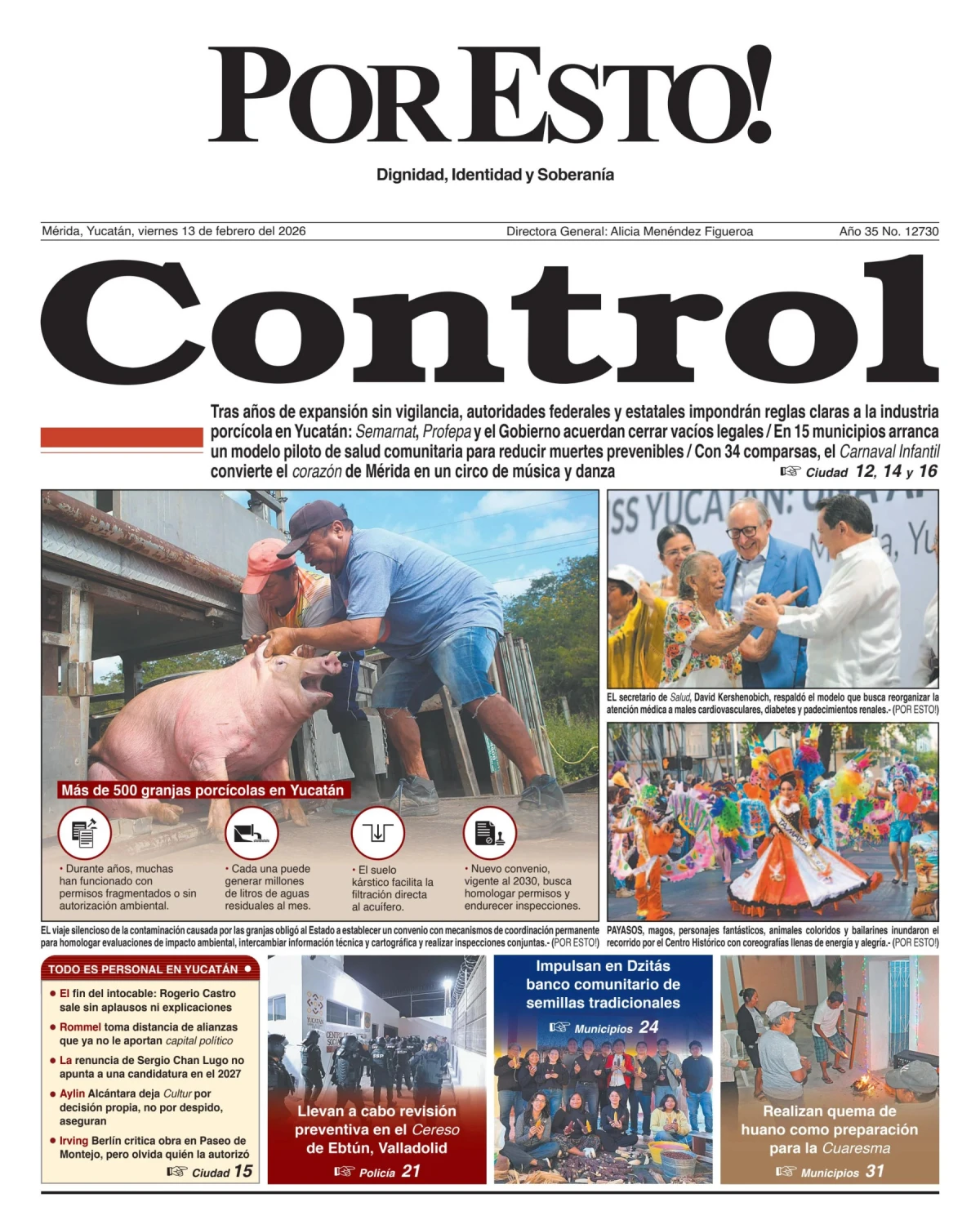Portada de Por Esto (merida, Yucatan)
