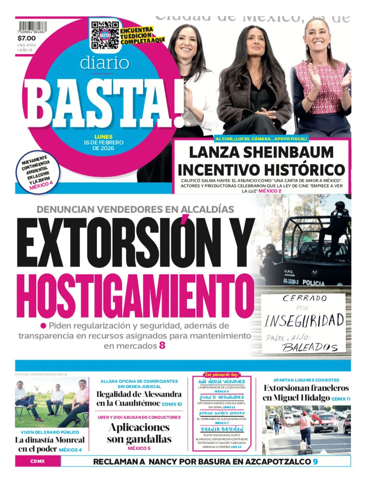 Portada de Basta! (portada)