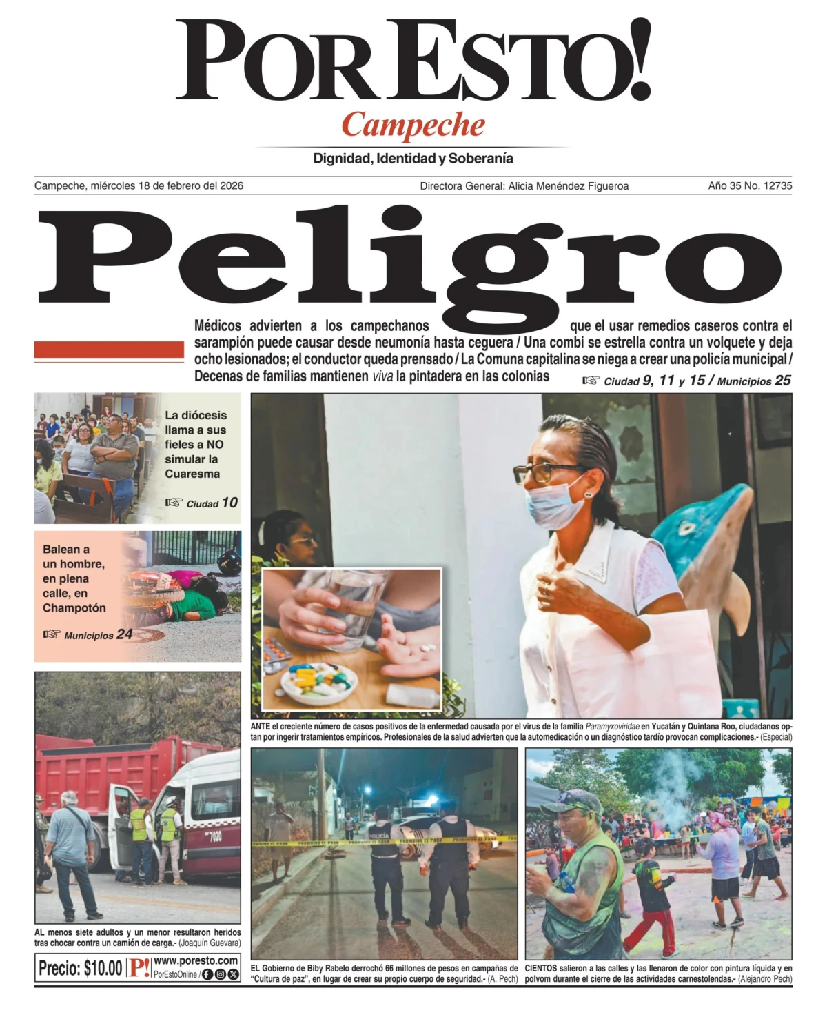 Portada de Por Esto (campeche)