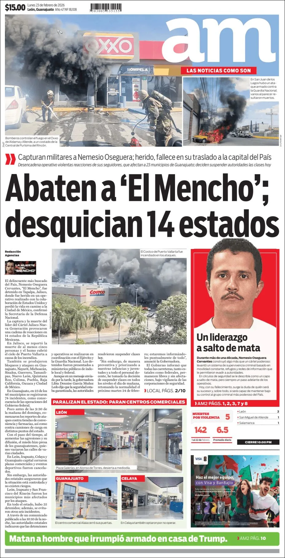 Portada de Am Corredor Industrial del lunes, 23 de febrero de 2026