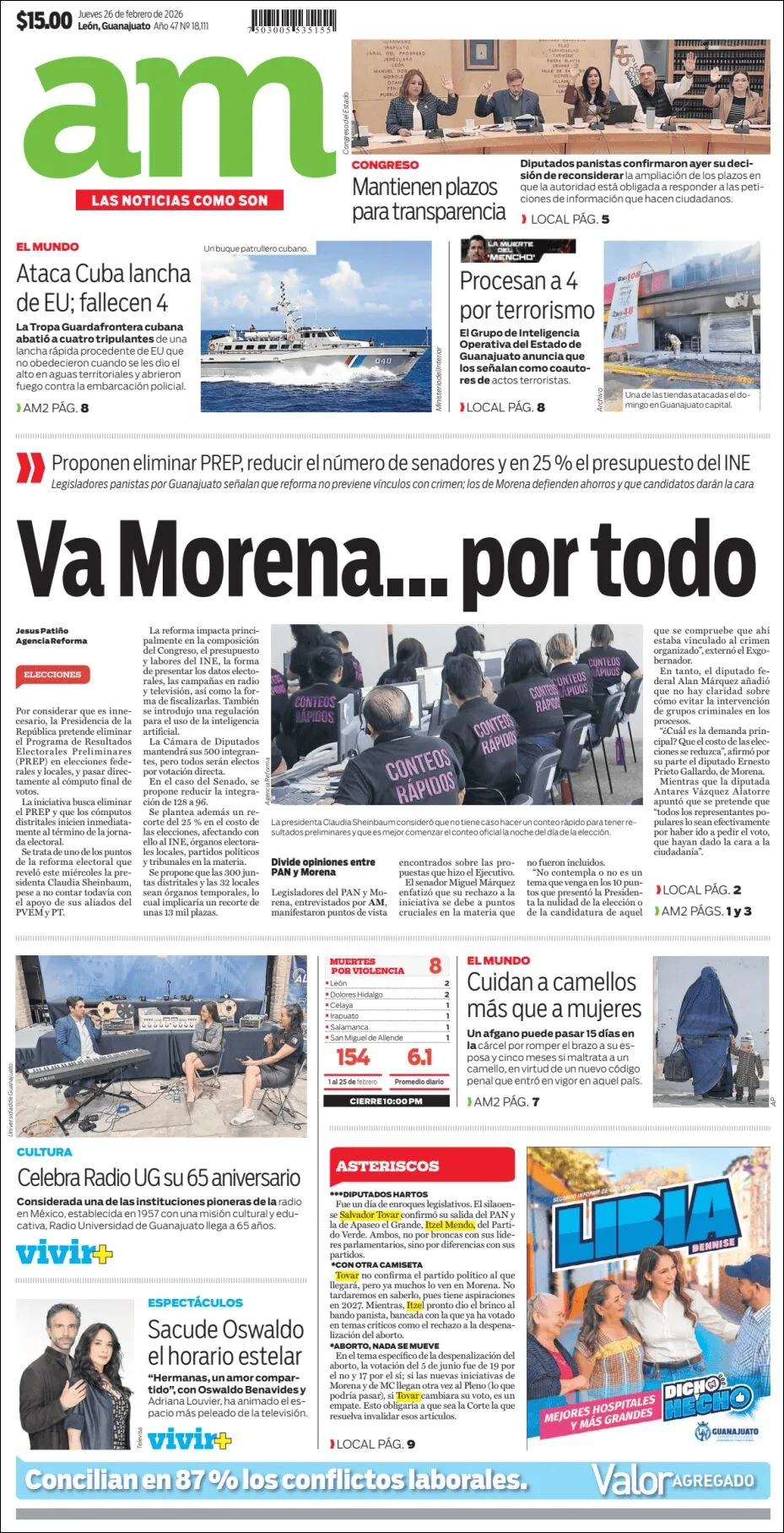 Portada de Am Corredor Industrial del jueves, 26 de febrero de 2026