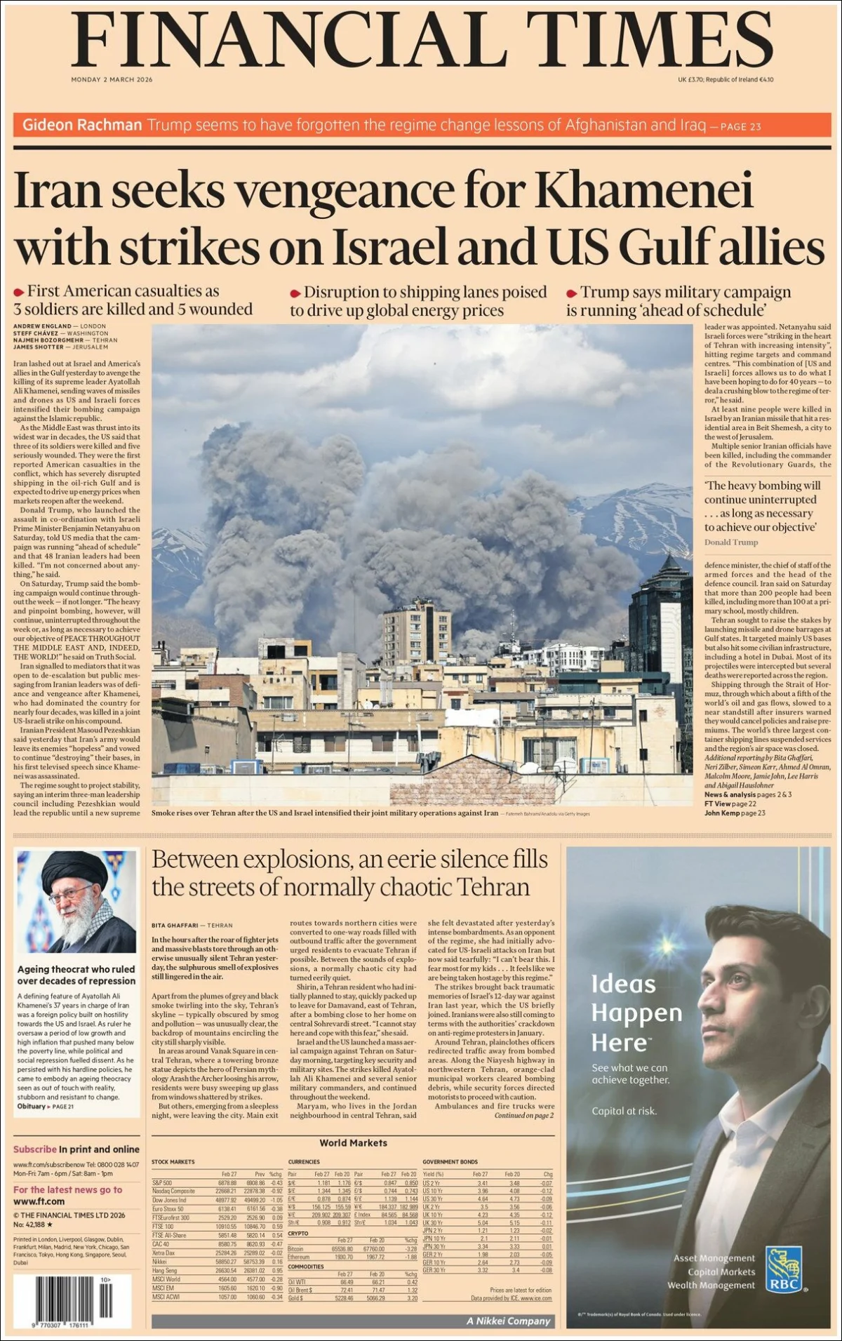 Portada de Financial Times