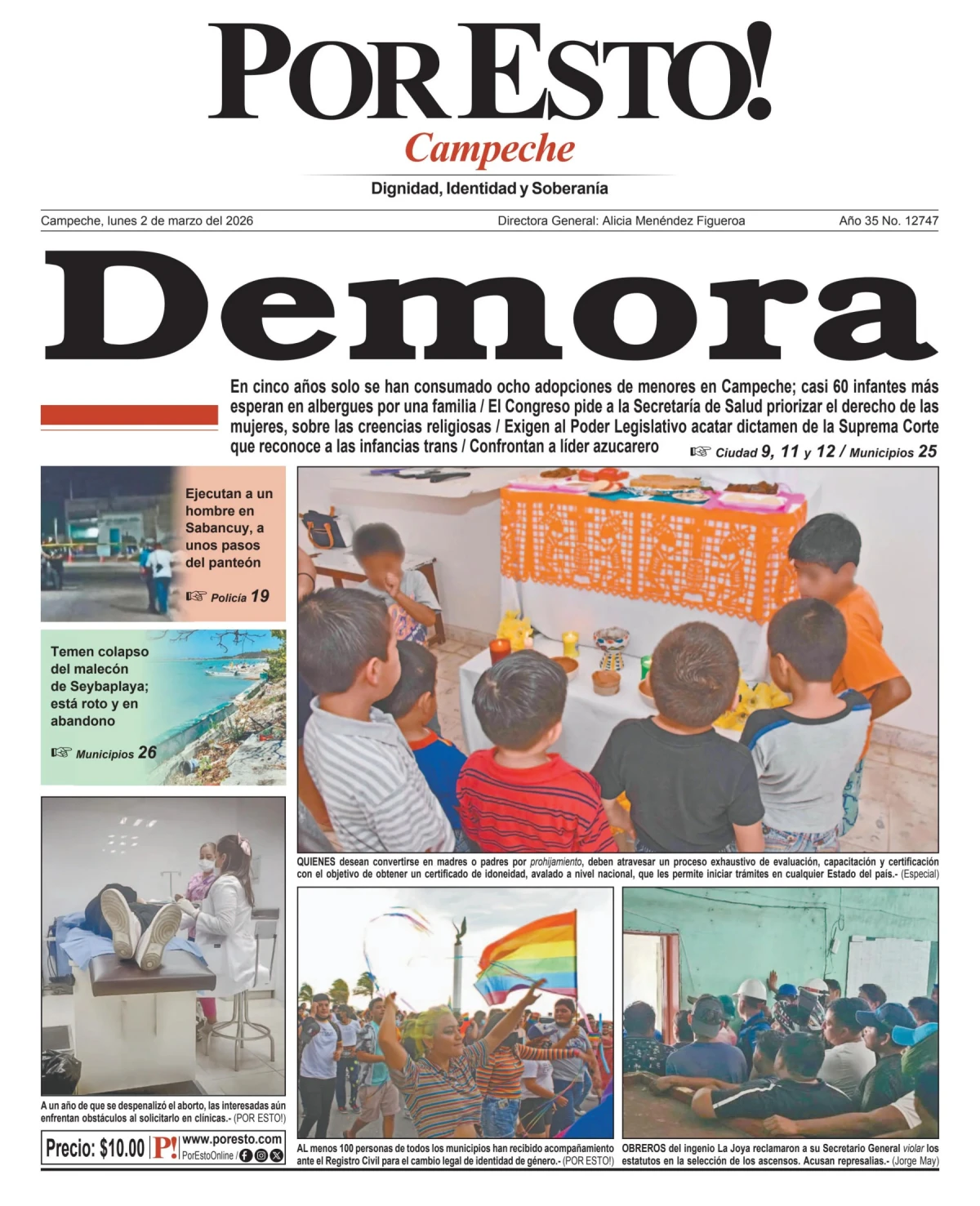 Portada de Por Esto (campeche)