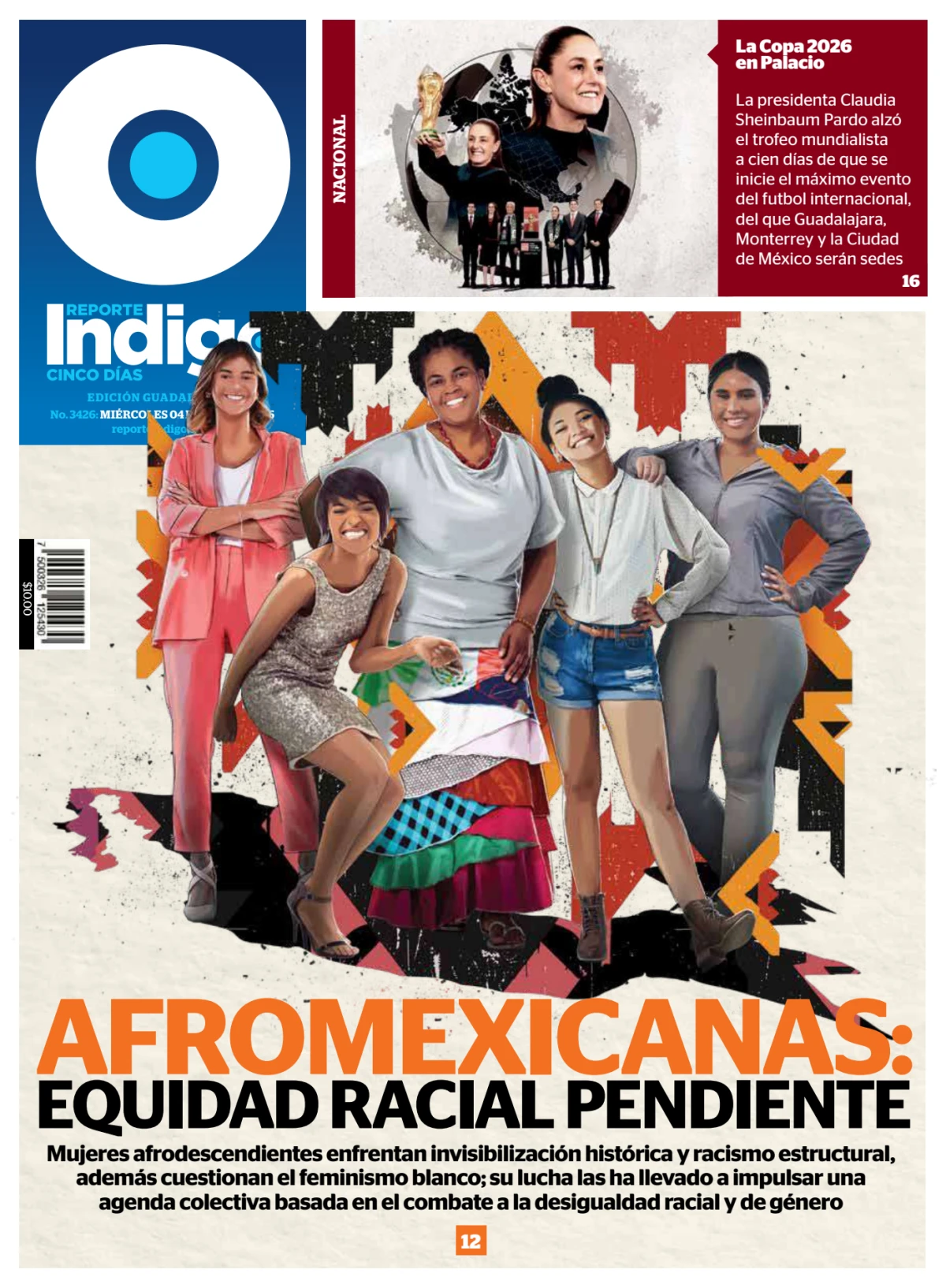 Portada de Reporte Indigo Guadalajara del miércoles, 4 de marzo de 2026