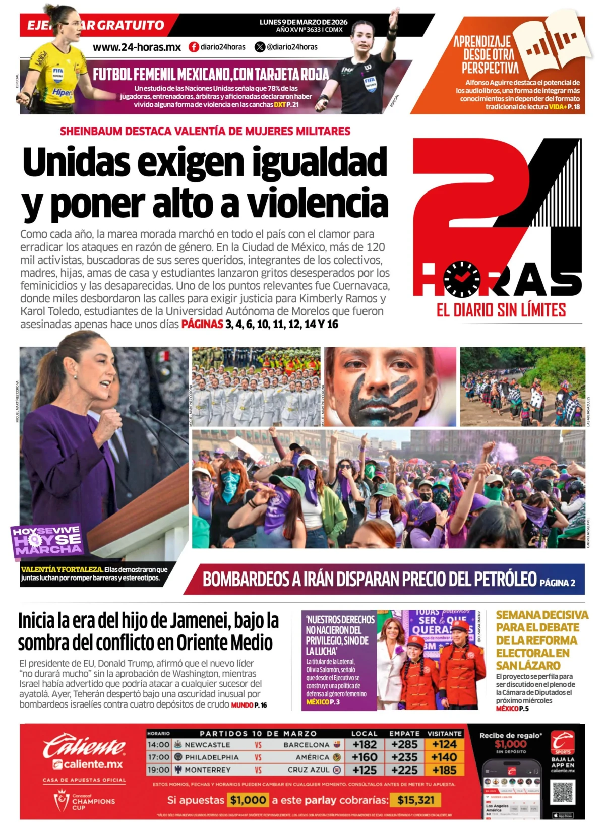 Portada de 24 Horas