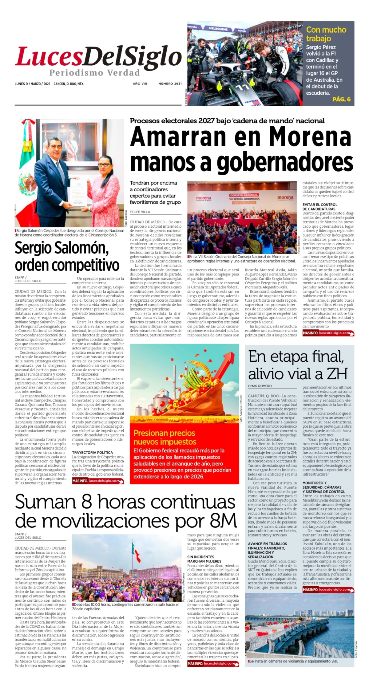Portada de Luces del Siglo