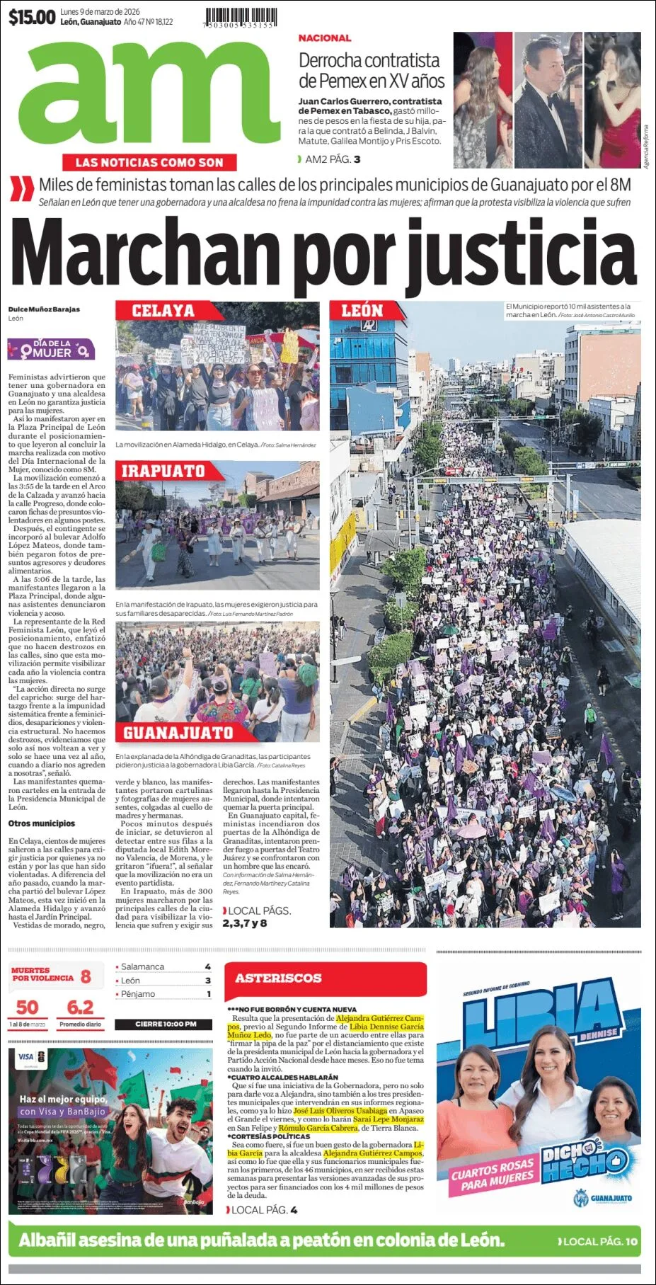 Portada de Am Corredor Industrial del lunes, 9 de marzo de 2026