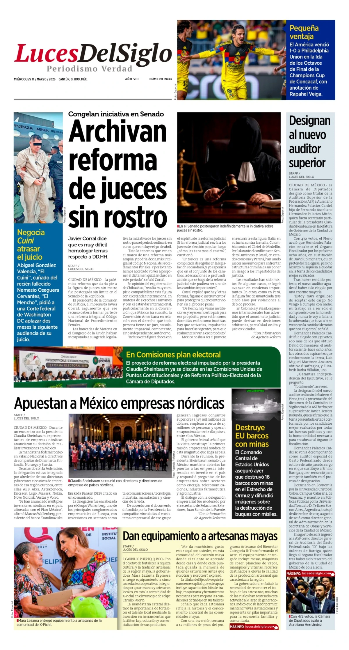 Portada de Luces del Siglo