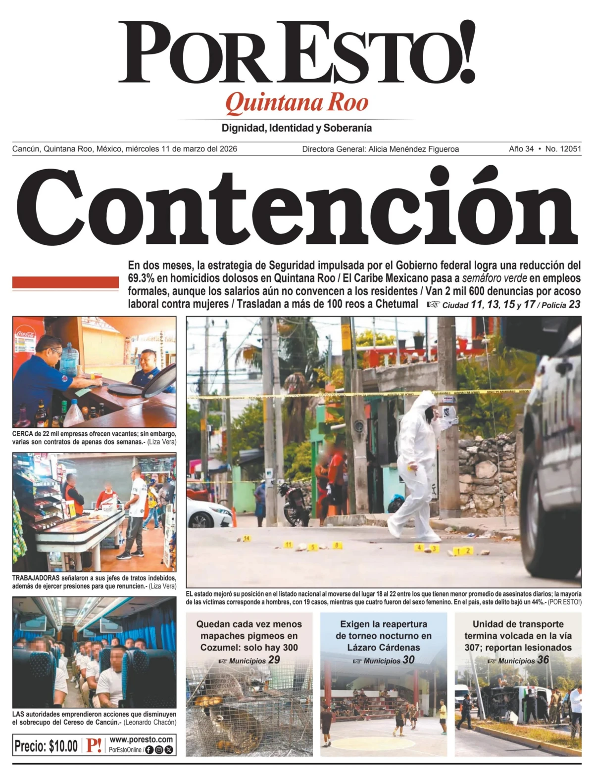 Portada de Por Esto (quintana Roo Cancun)