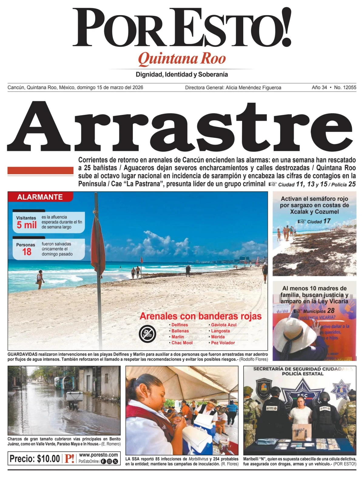Portada de Por Esto (quintana Roo Cancun)