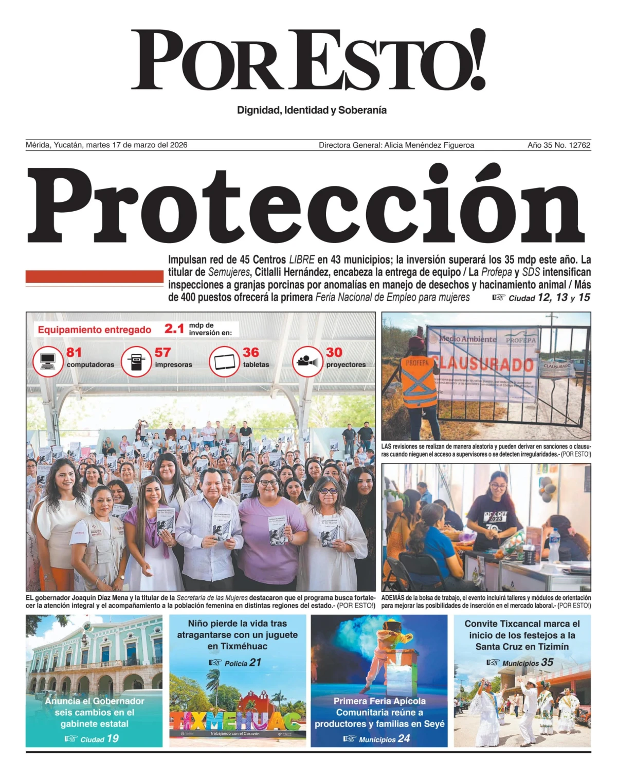 Portada de Por Esto (merida, Yucatan)