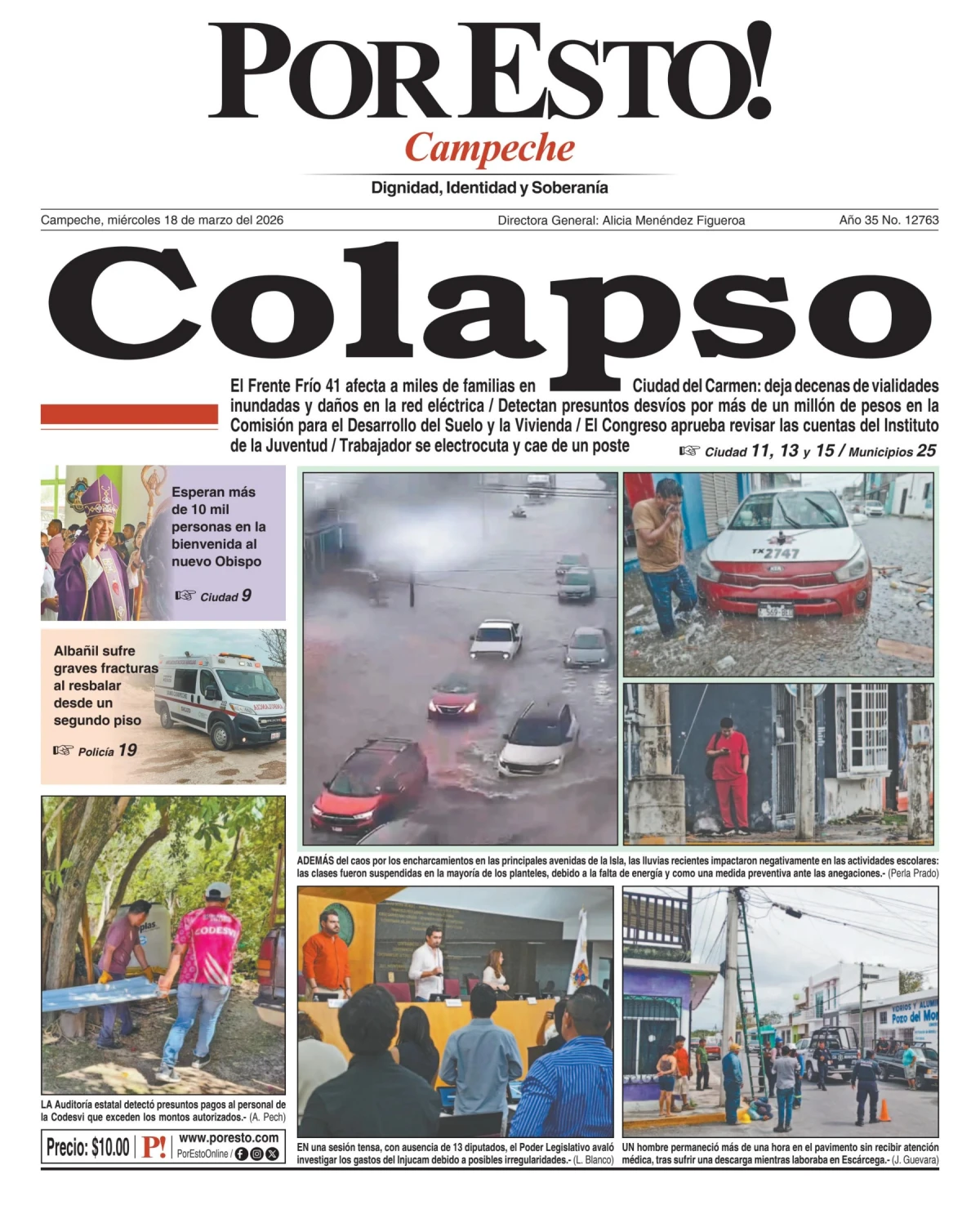 Portada de Por Esto (campeche)