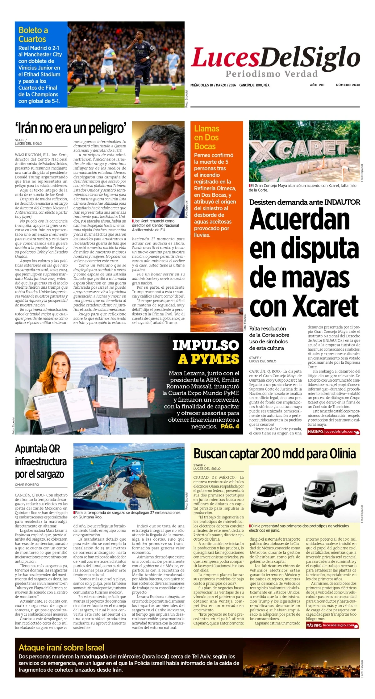 Portada de Luces del Siglo
