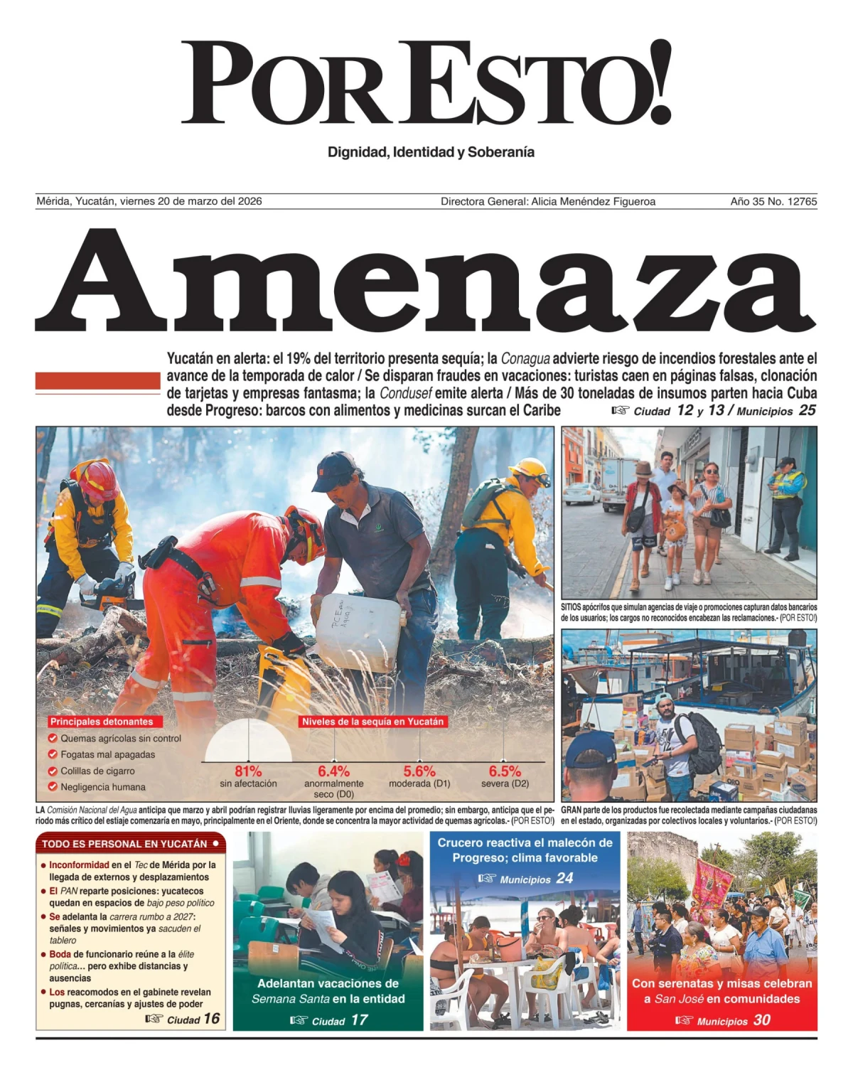 Portada de Por Esto (merida, Yucatan)