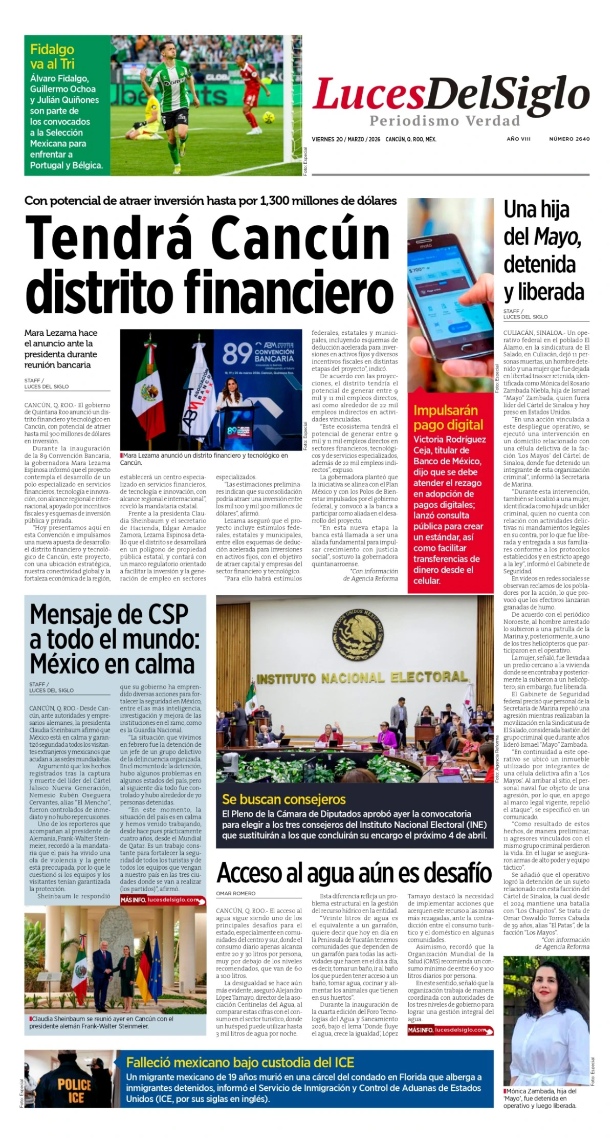Portada de Luces del Siglo