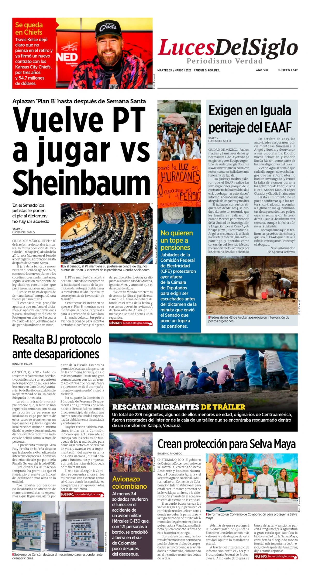 Portada de Luces del Siglo