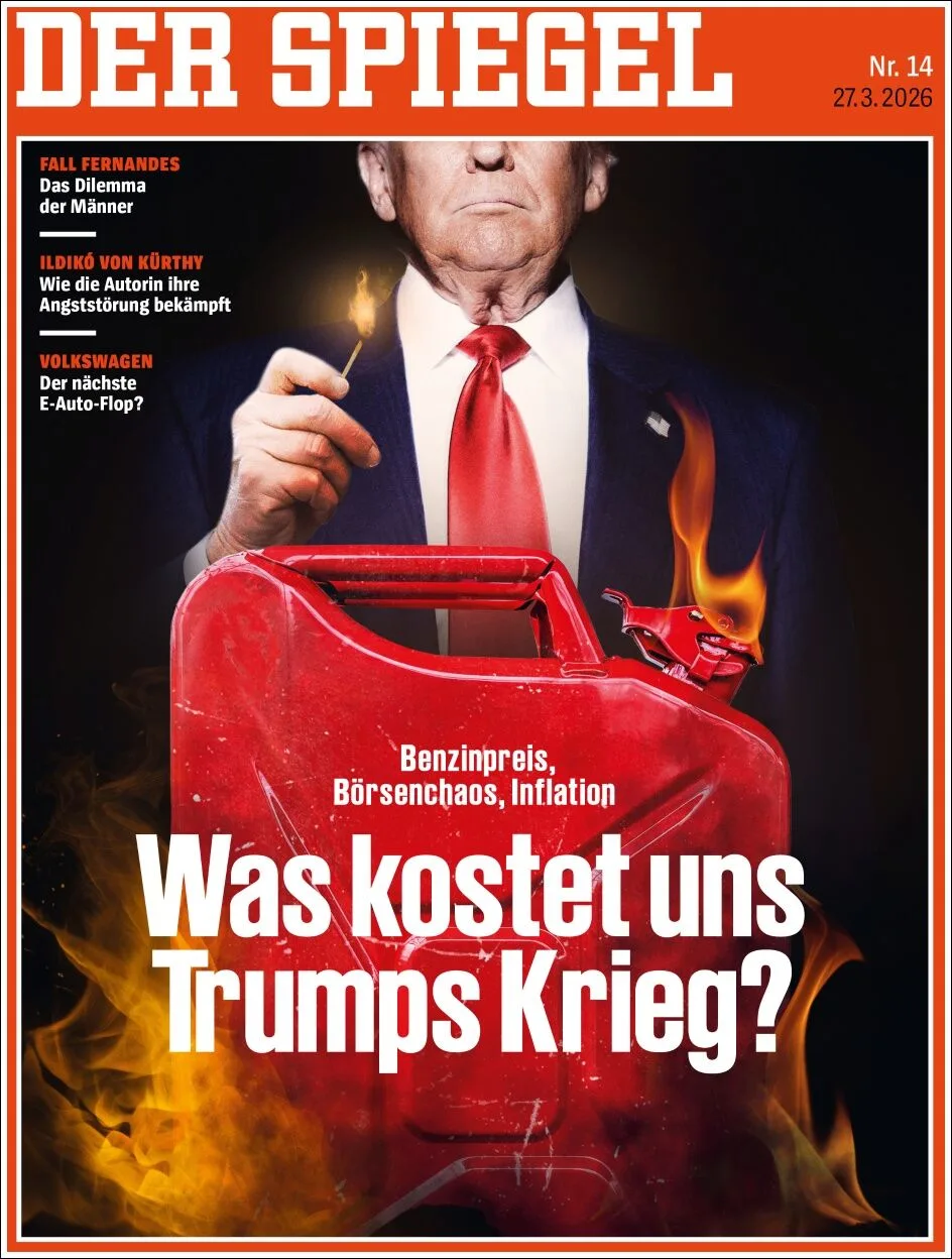 Portada de Der Spiegel del 2026-03-27