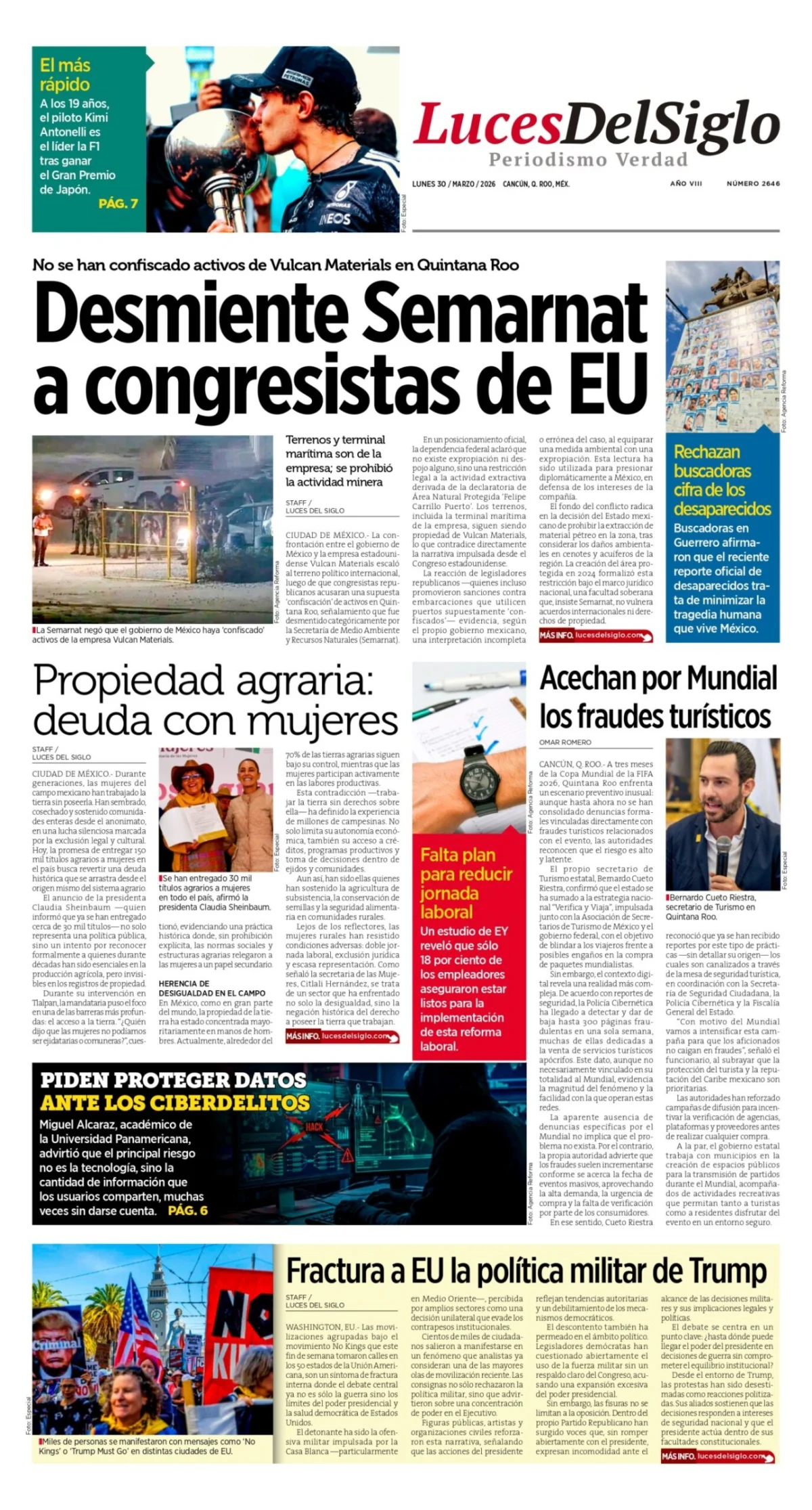 Portada de Luces del Siglo