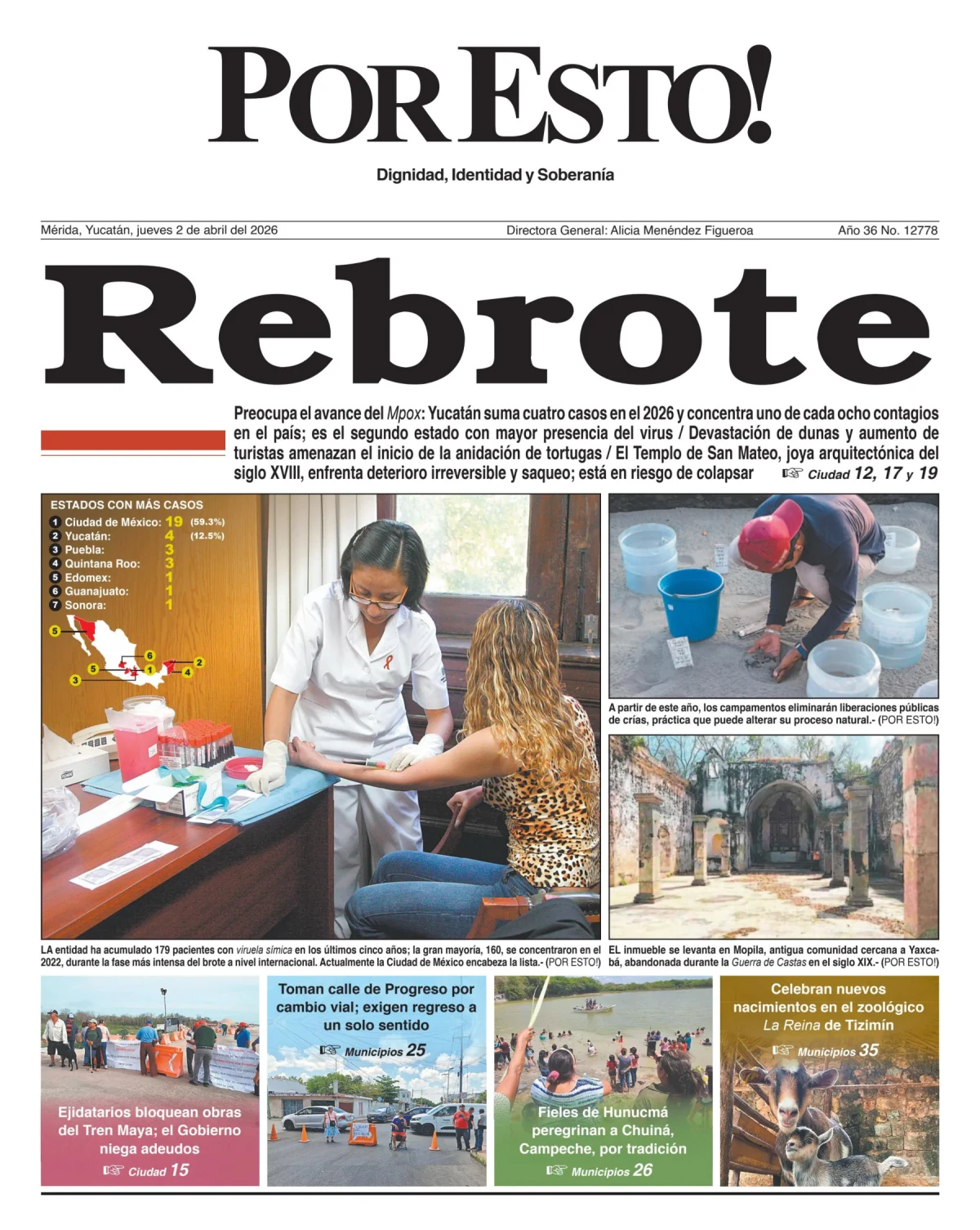 Portada de Por Esto (merida, Yucatan)