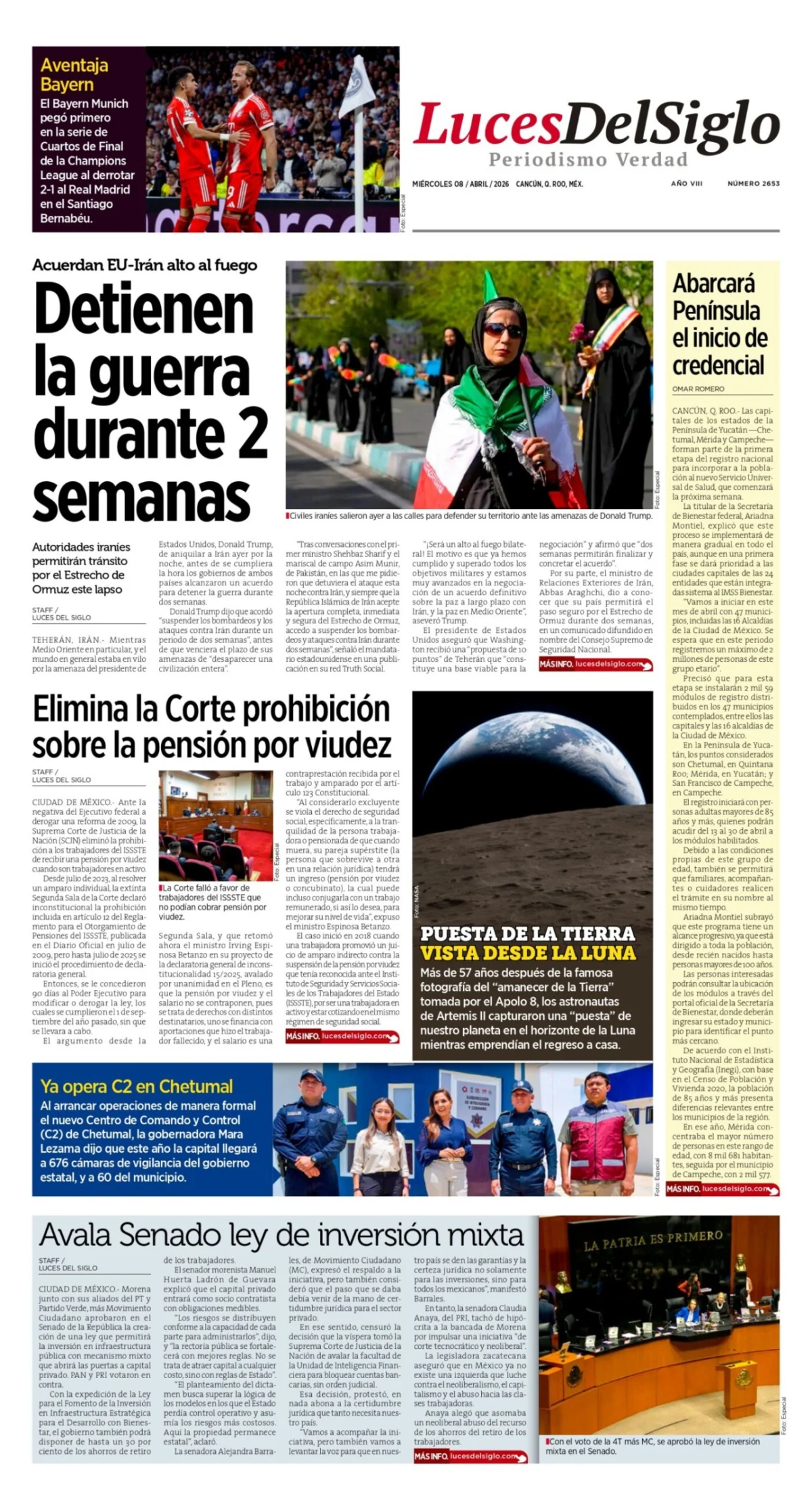 Portada de Luces del Siglo