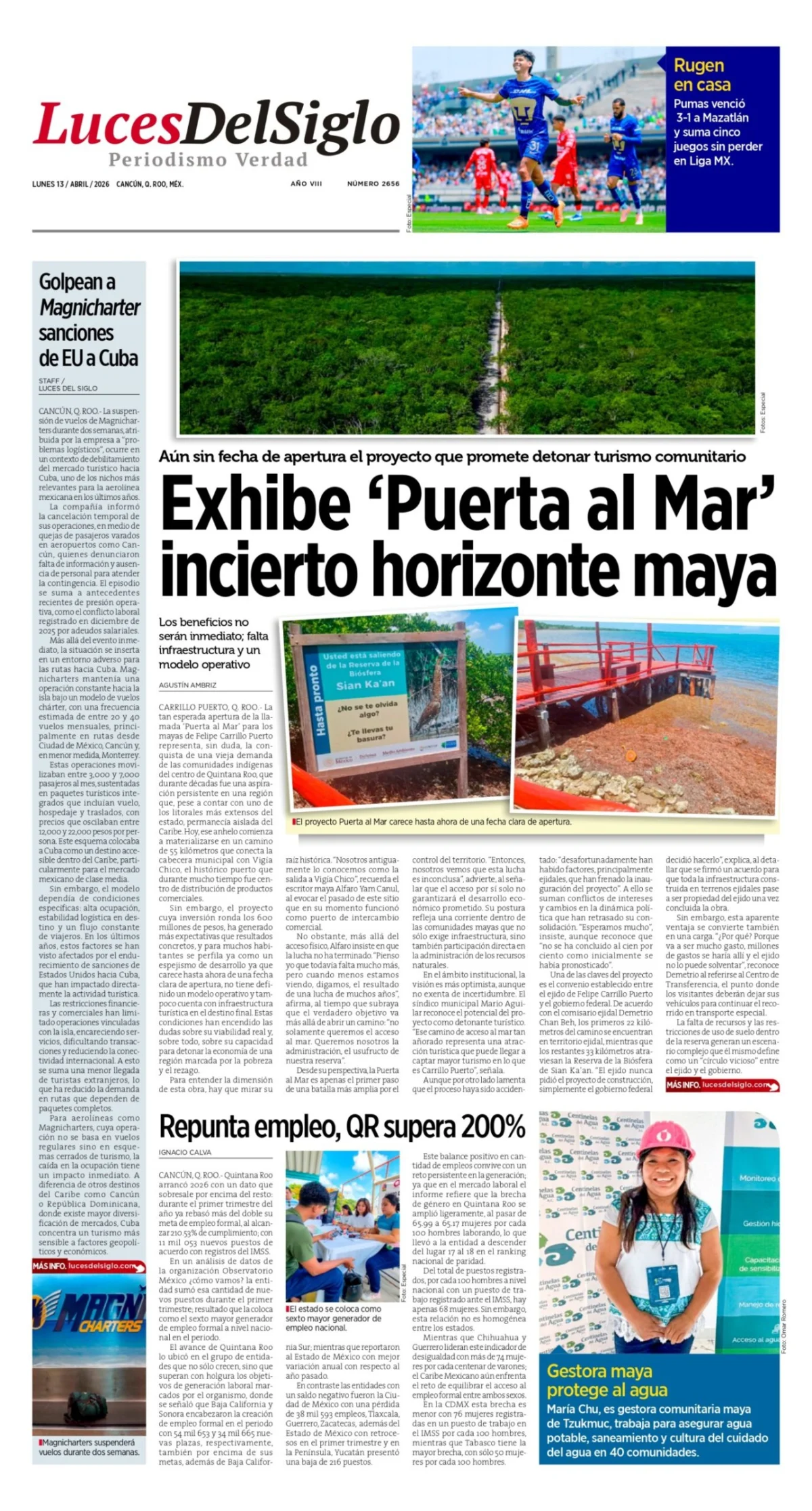 Portada de Luces del Siglo