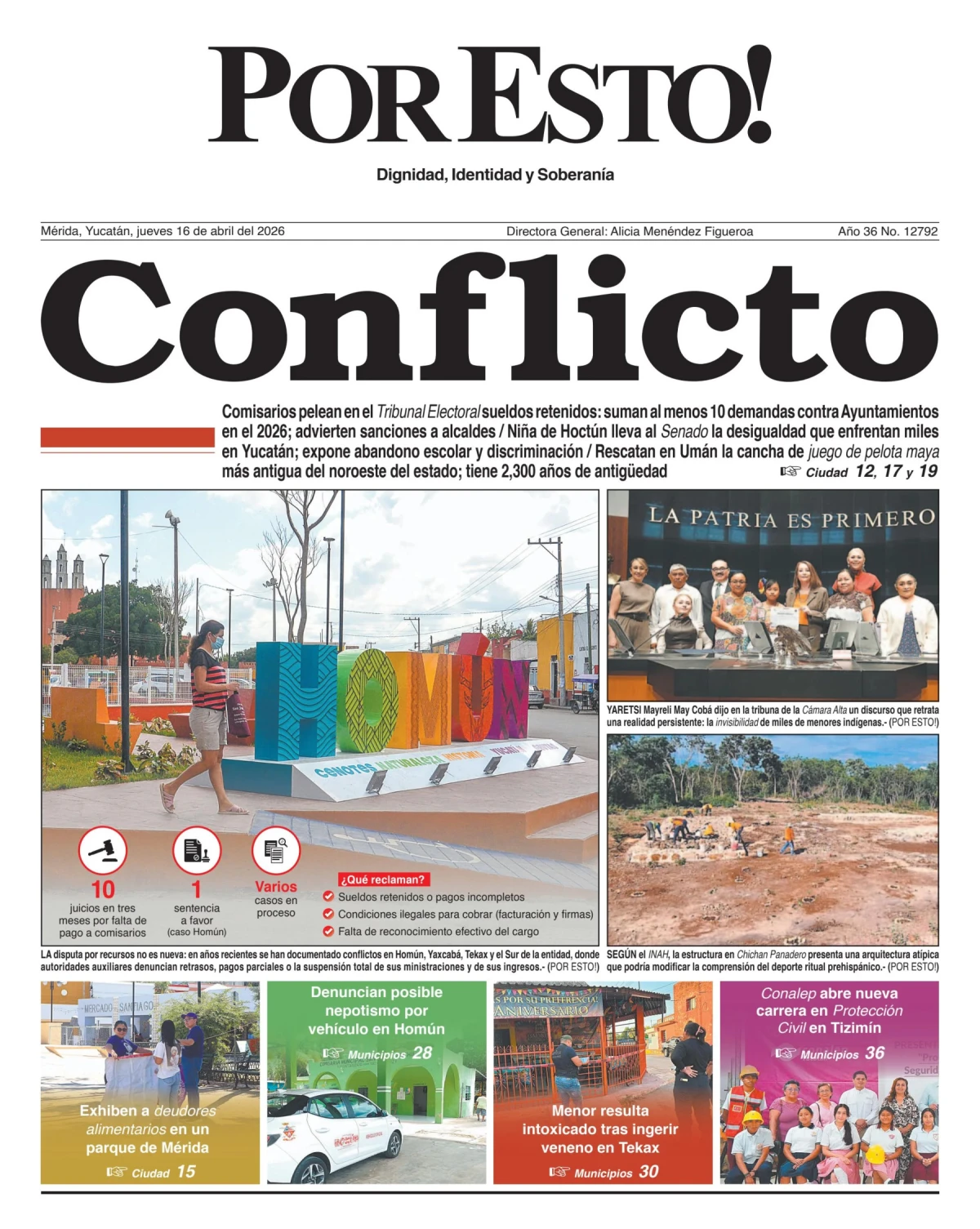 Portada de Por Esto (merida, Yucatan)