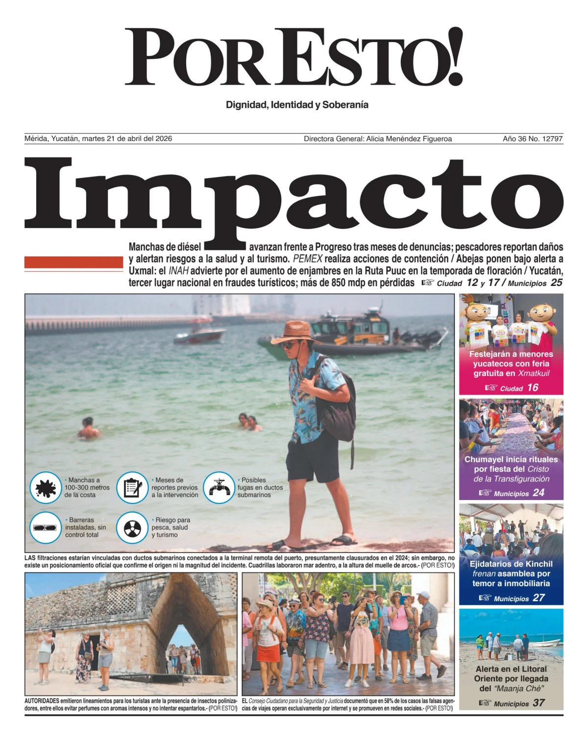 Portada de Por Esto (merida, Yucatan)