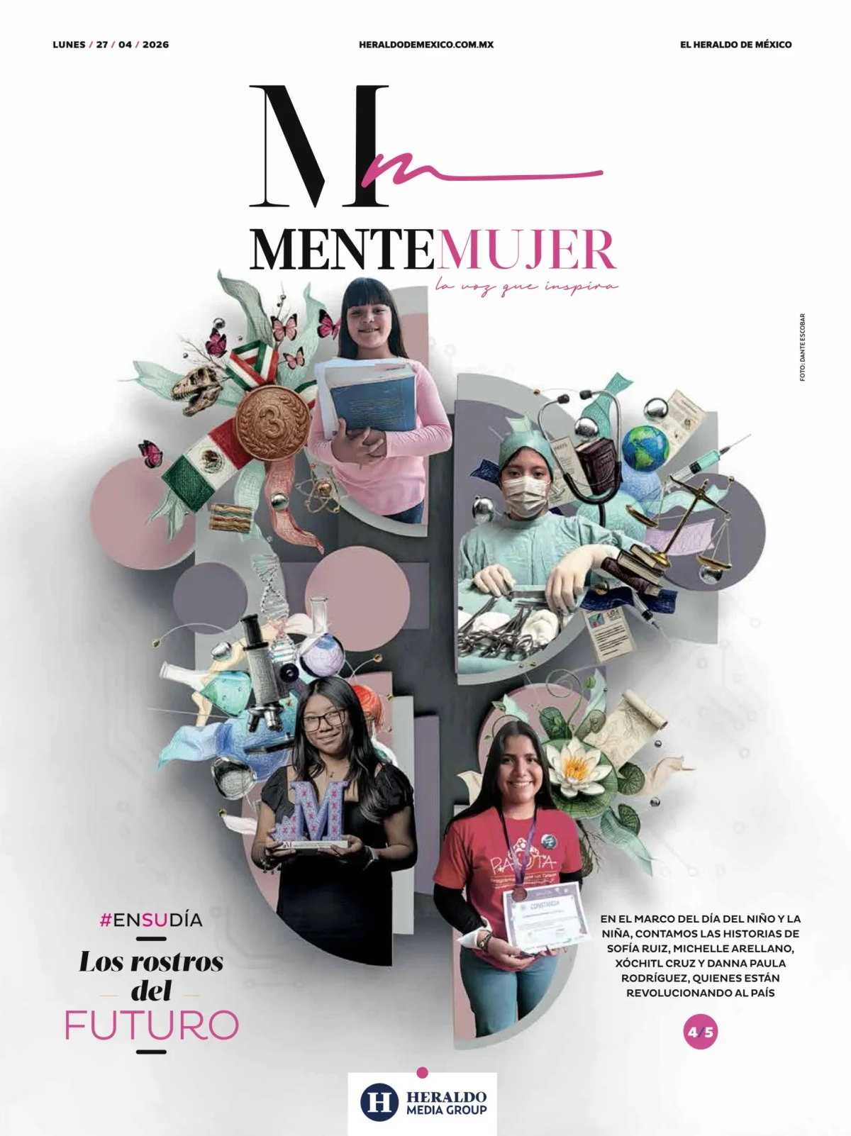 Portada de El Heraldo de Mexico - Mente Mujer